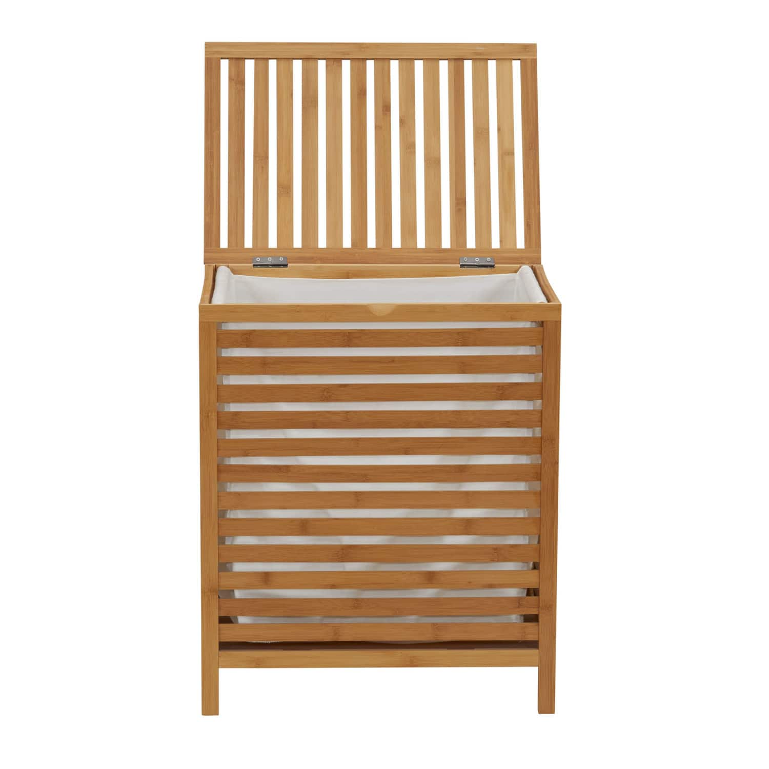 Household Essentials Bamboo Laundry Hamper