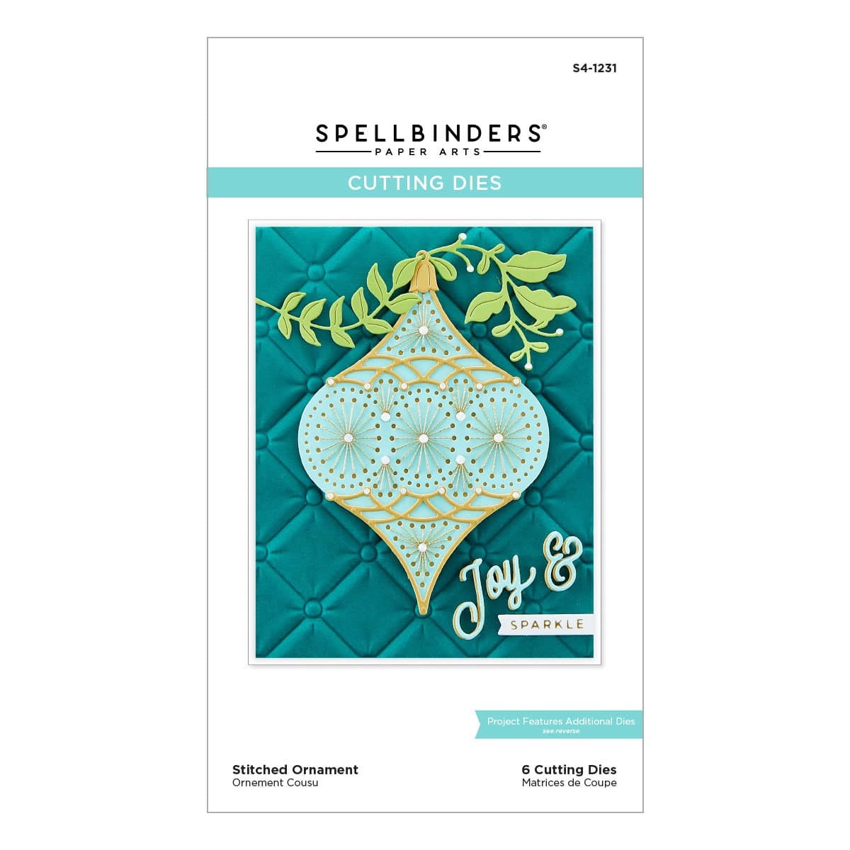 Spellbinders Stitched Ornament Dies – Legacy Paper Arts