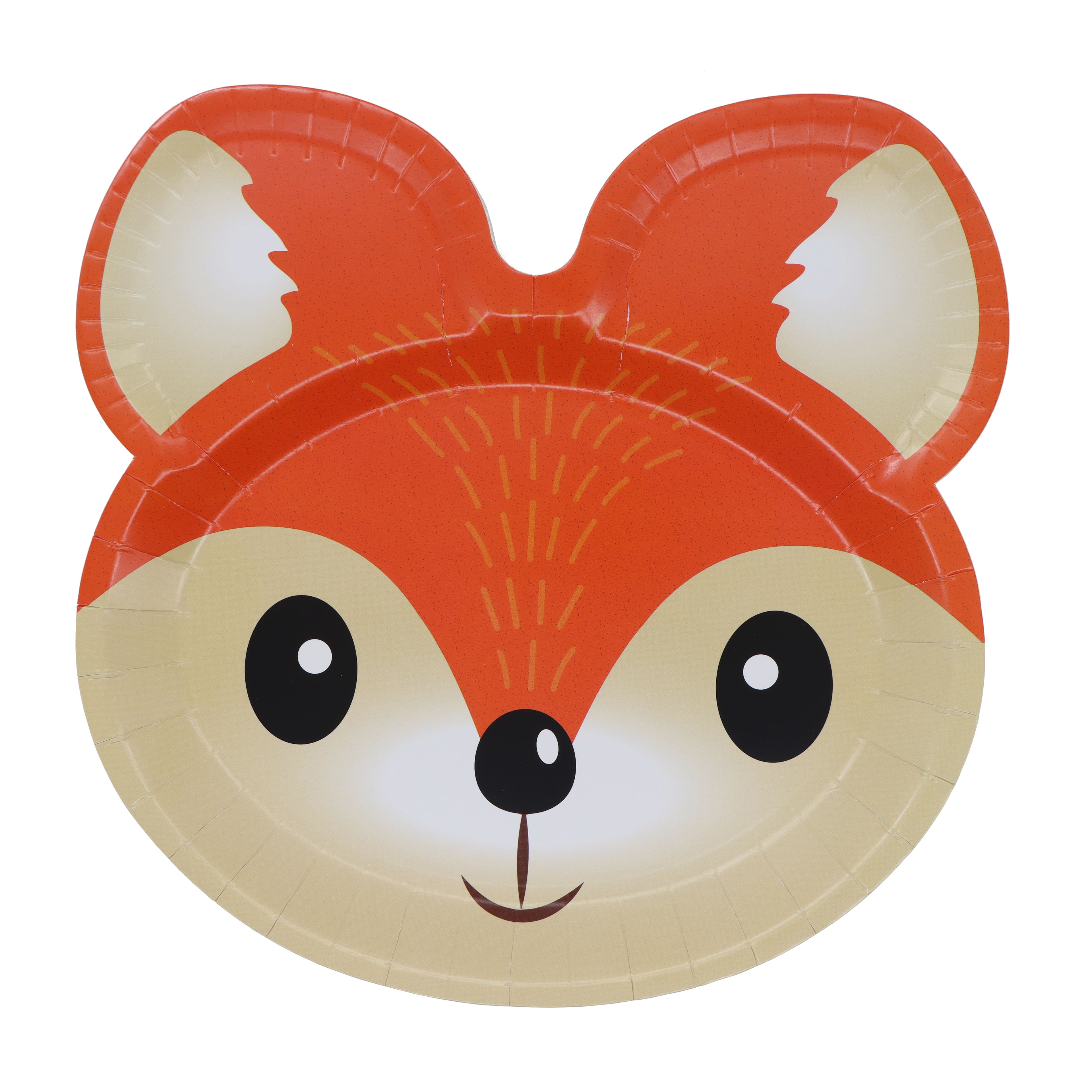 9&#x22; Thanksgiving Fox Paper Plates, 12ct. by Celebrate It&#x2122;