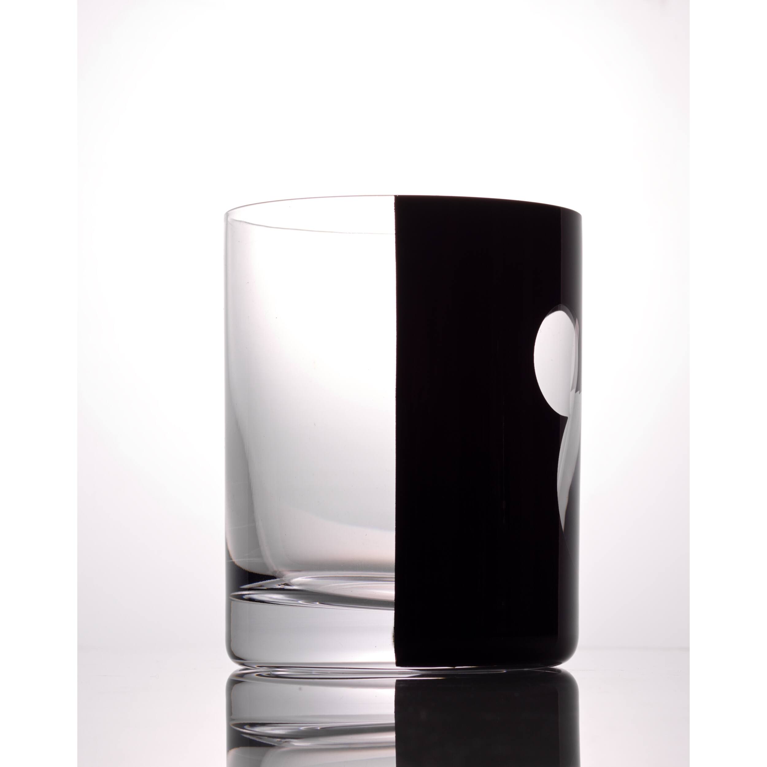 JoyJolt® Disney® 12oz. Luxury Mickey Mouse Crystal Double Old Fashion  Glass, 2ct.