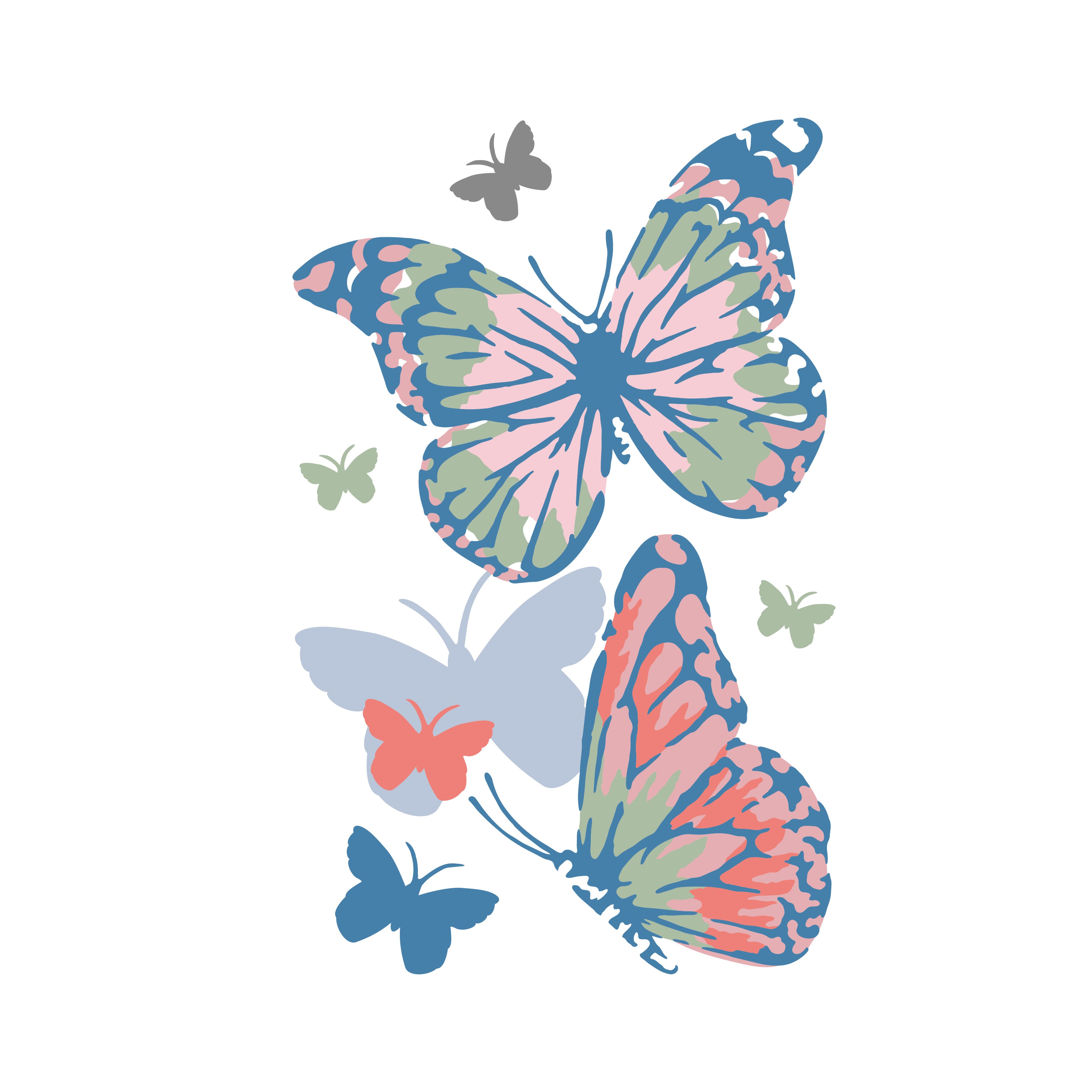 Butterflies Layering Stencils by Recollections™