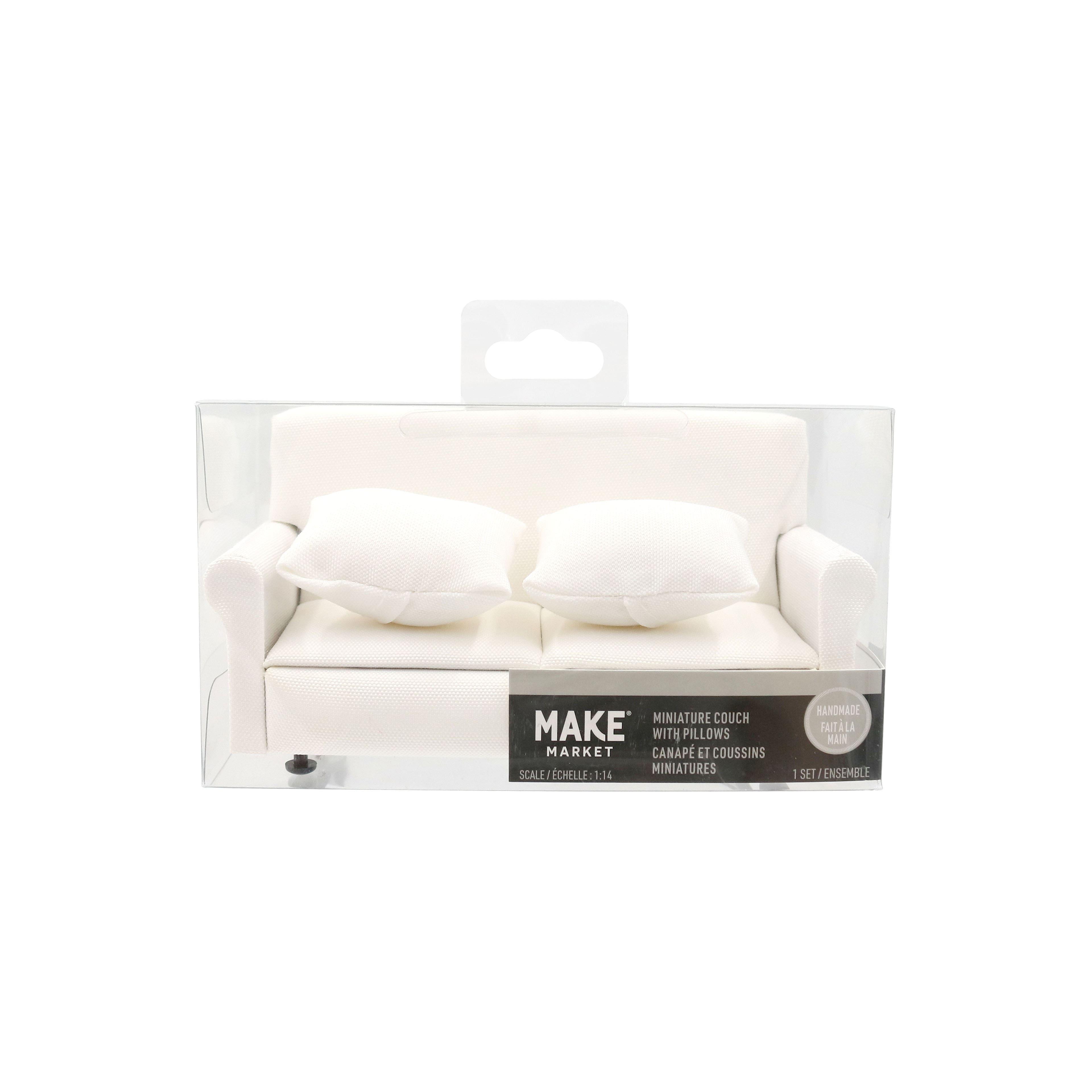 Miniature White Couch by Make Market&#xAE;