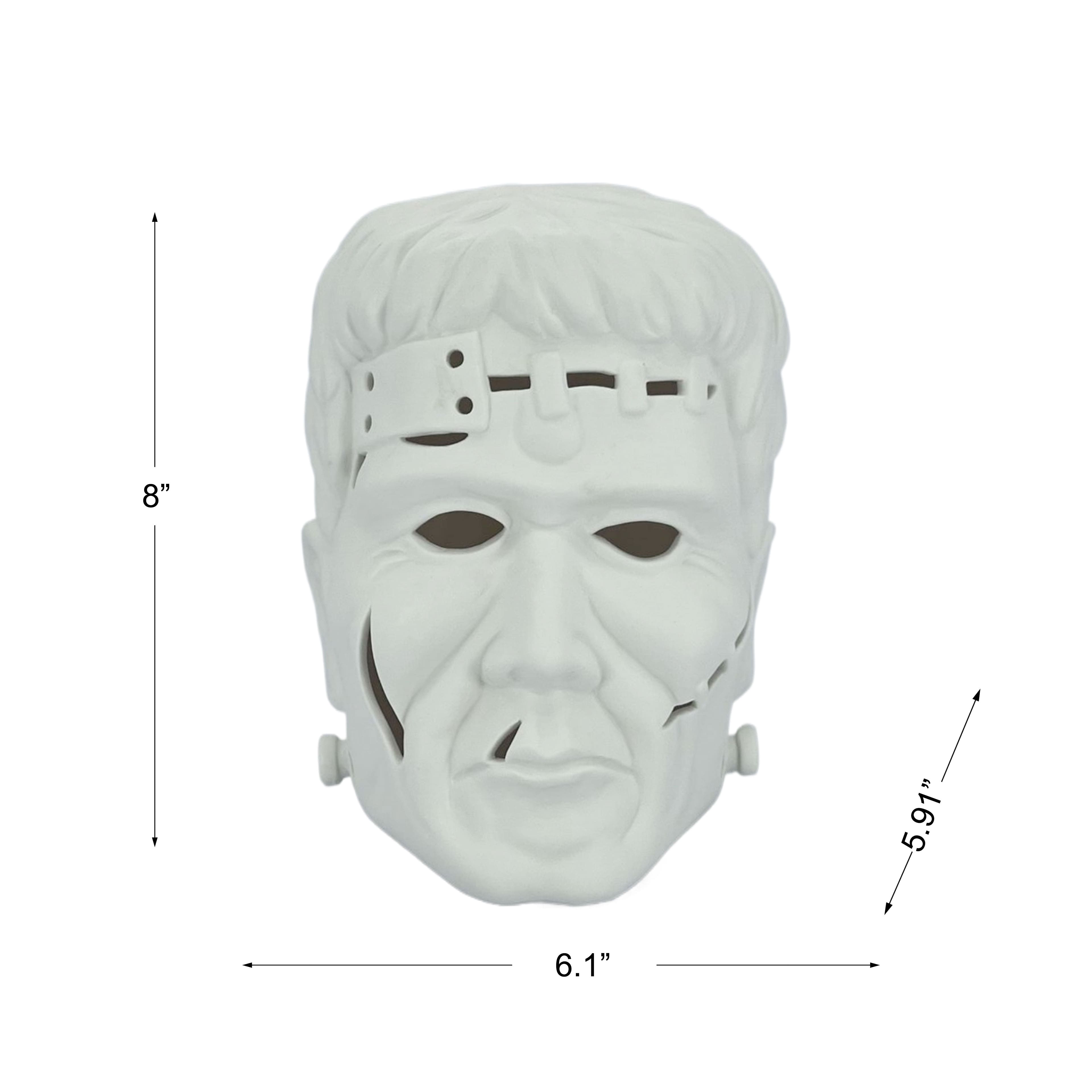 8&#x22; DIY Ceramic LED Frankenstein D&#xE9;cor by Make Market&#xAE;