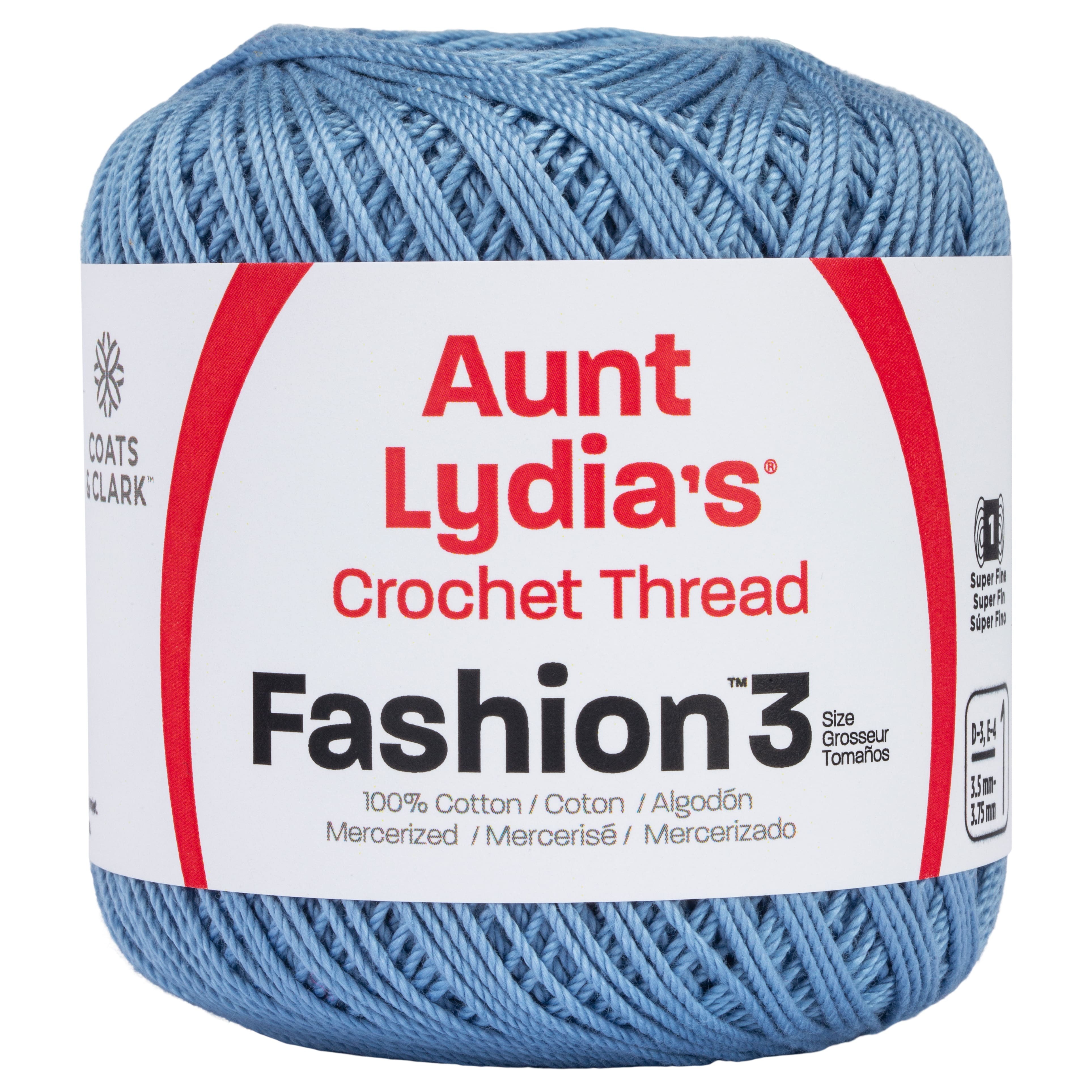 Aunt Lydia's® Size 3 Fashion Crochet Cotton Thread