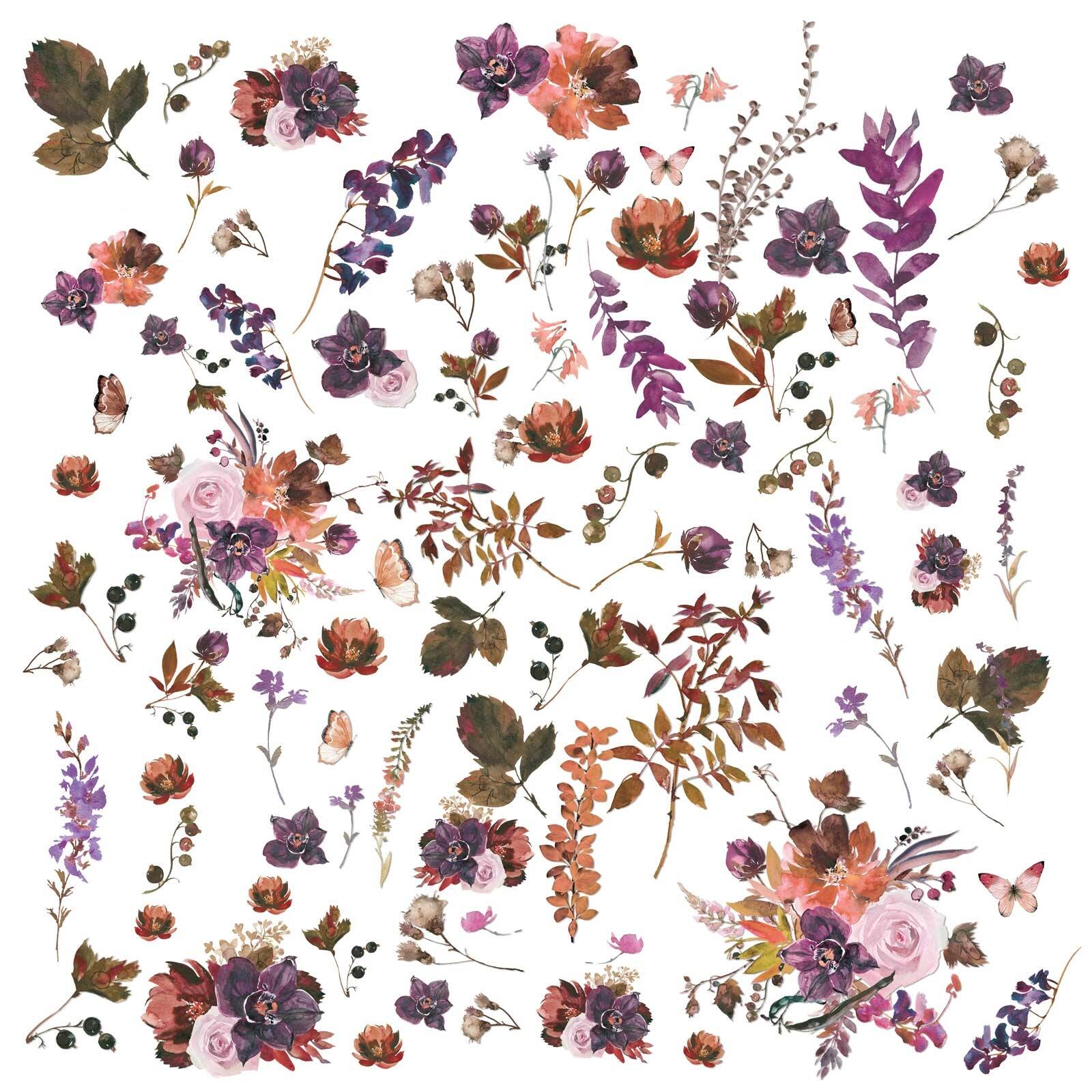49 And Market ARToptions Plum Grove Laser Cut Wildflowers