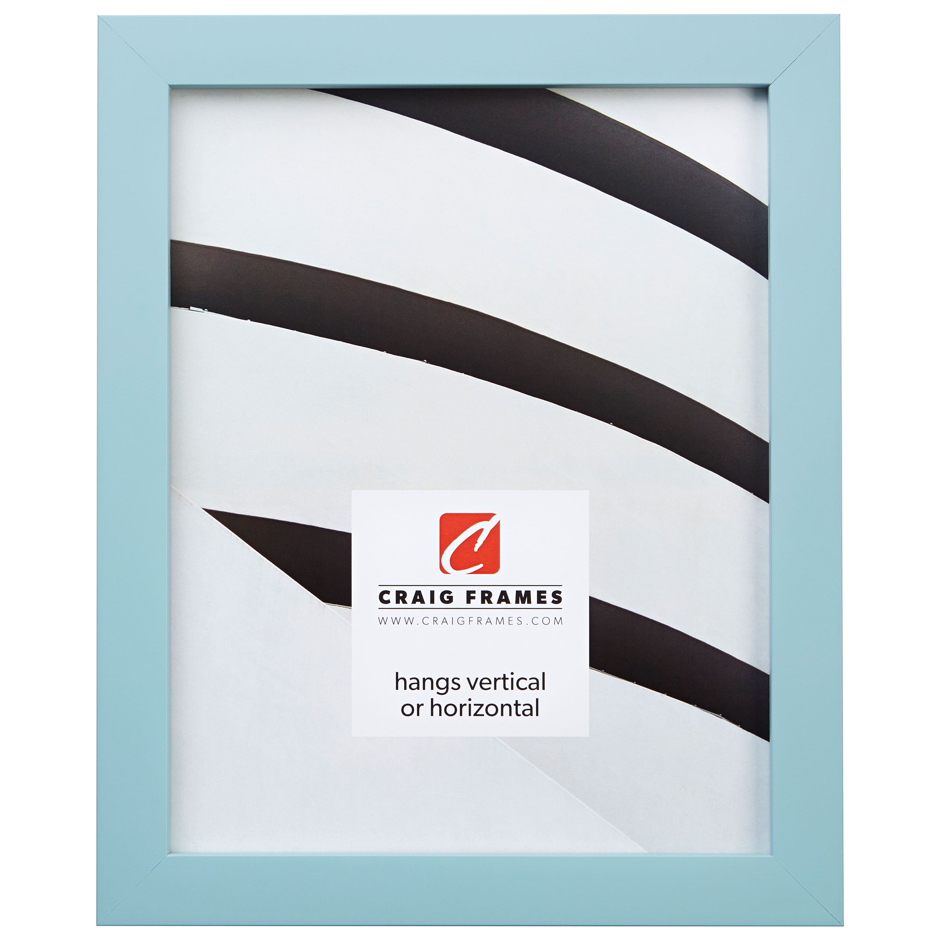 Craig Frames Confetti Light Blue Picture Frame