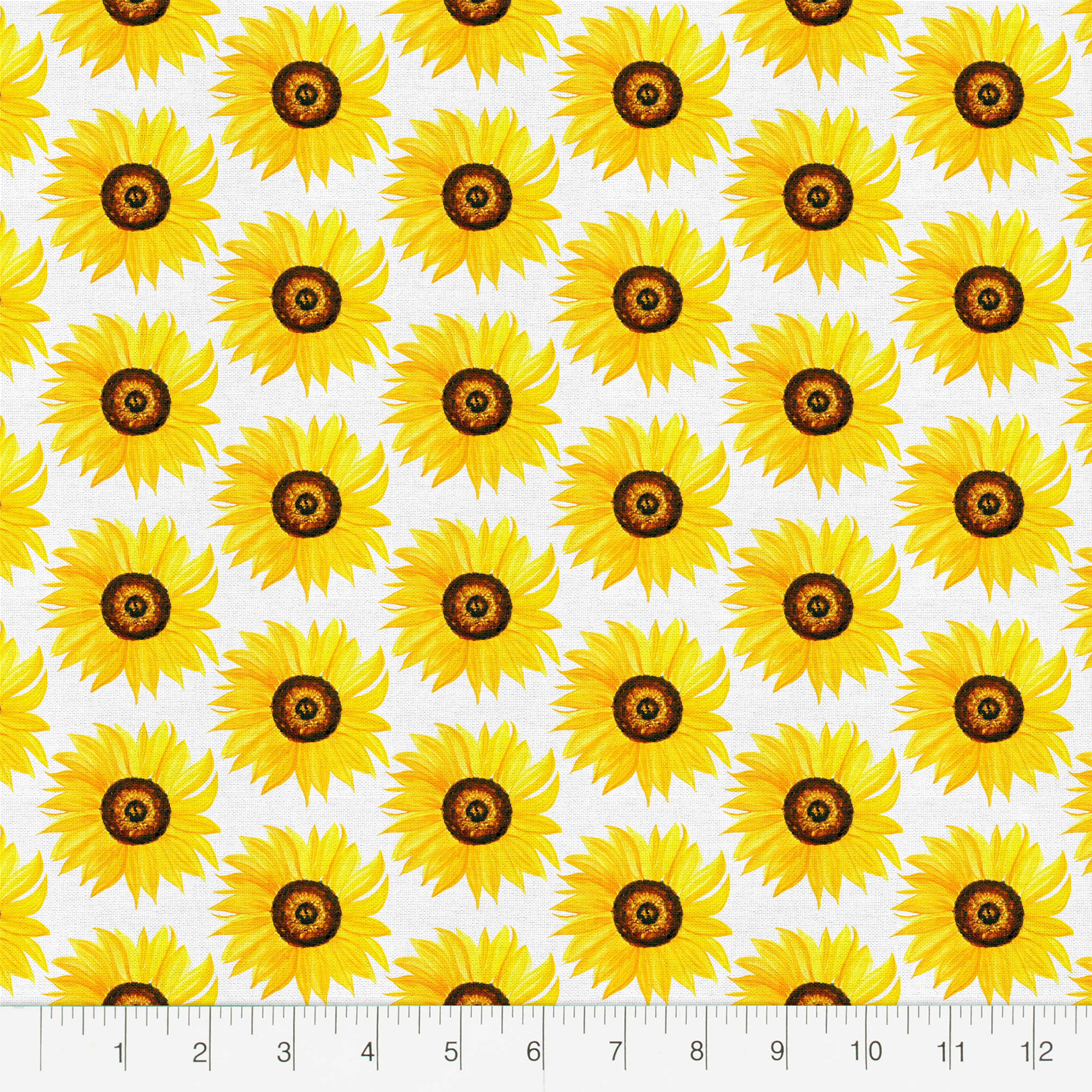 Sunflower Cotton Fabric Bundle by Loops & Threads™