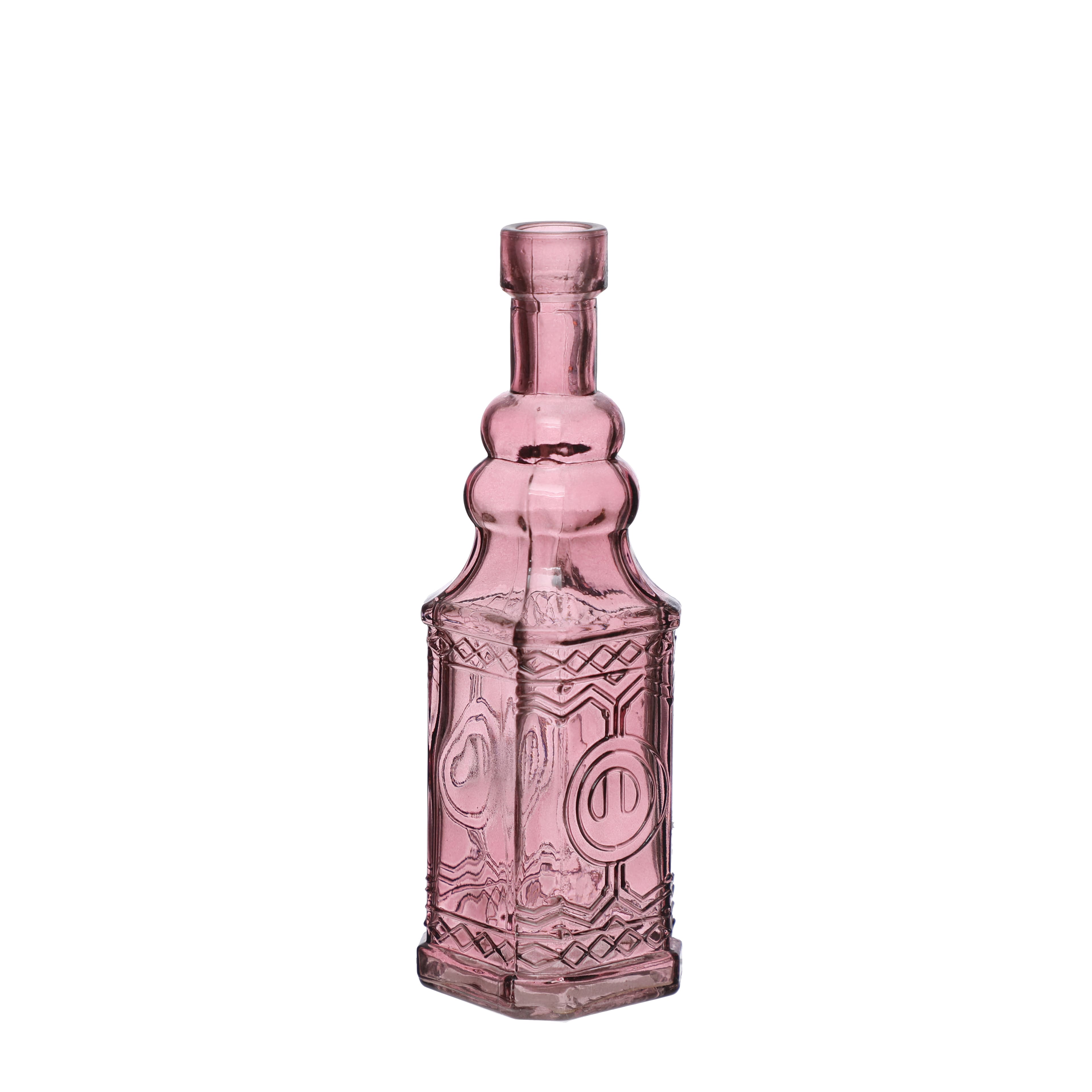 6.5" Vintage-Style Glass Bottle Vase by Ashland®
