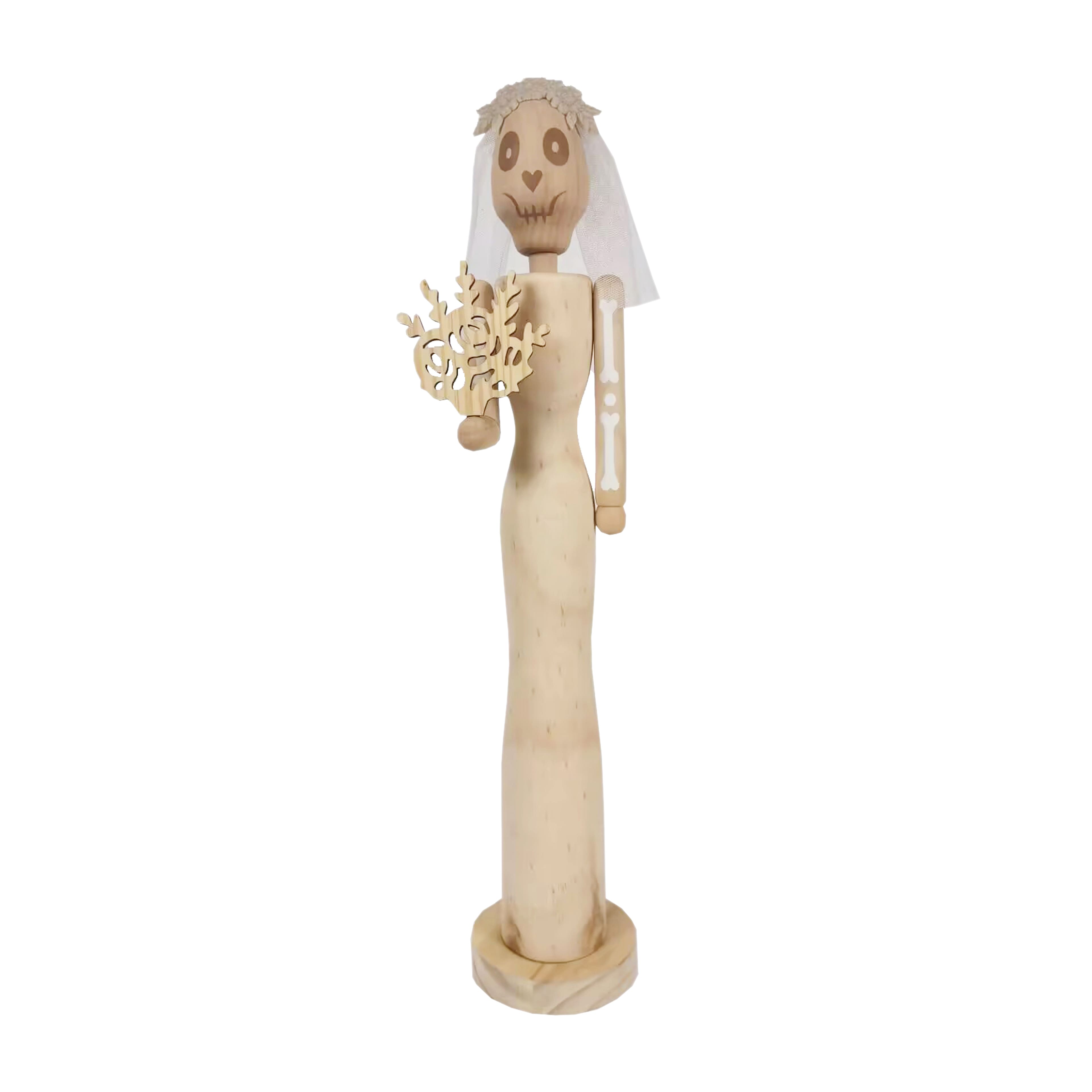 21&#x22; Bride DIY Wood Nutcracker by Make Market&#xAE;