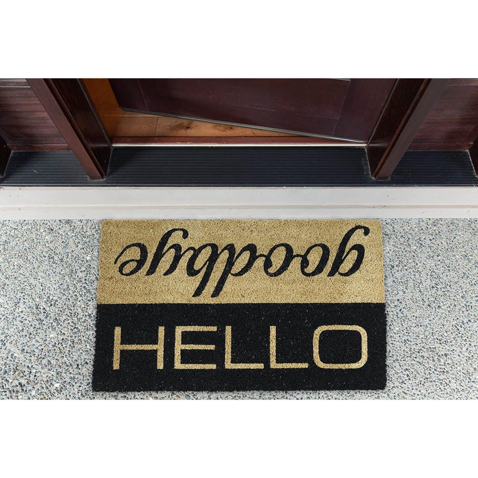 DII&#xAE; Hello/Goodbye Doormat