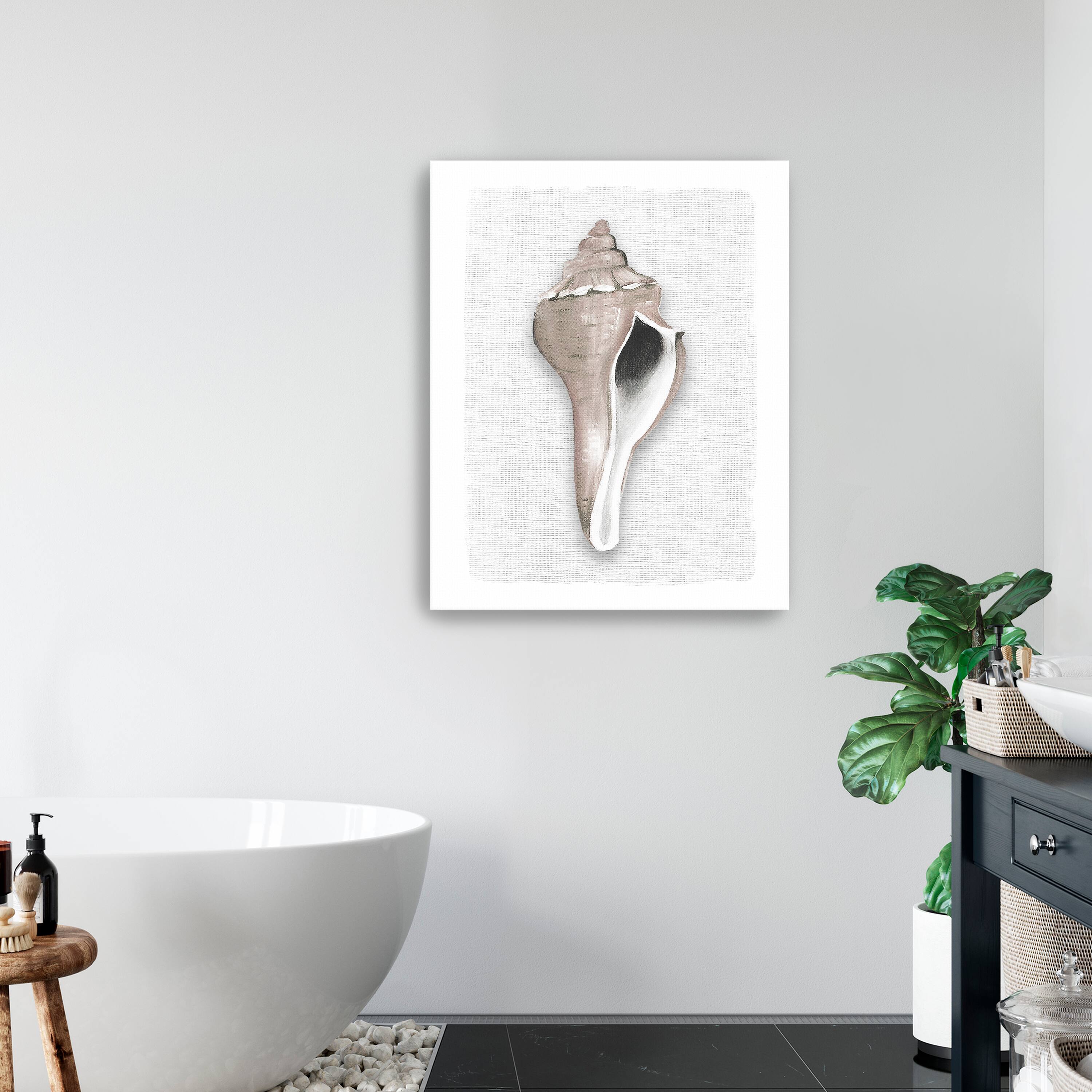 Sea Front Shell II Canvas Giclee