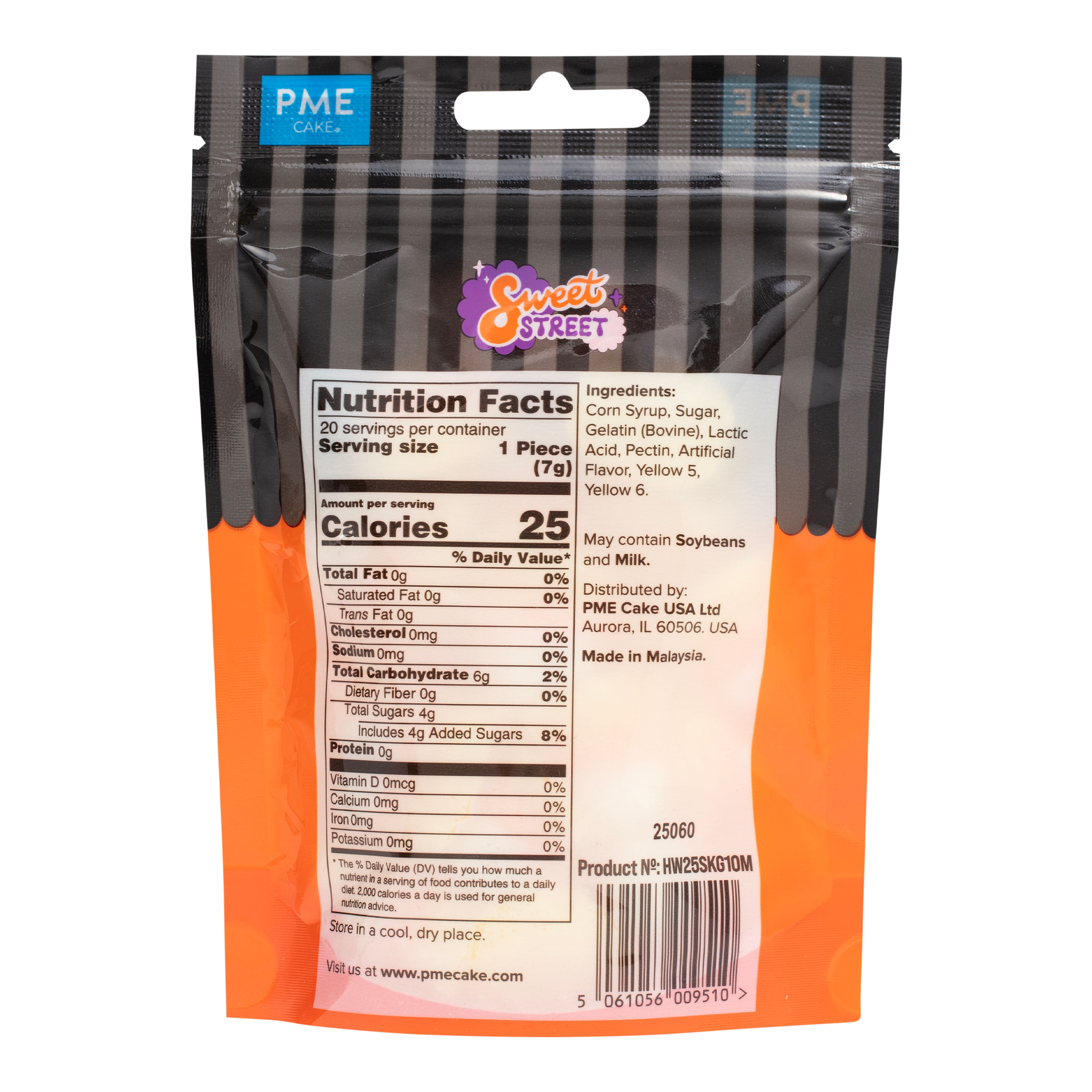 PME Cake Sweet Street® Candy Corn Gummy Treats