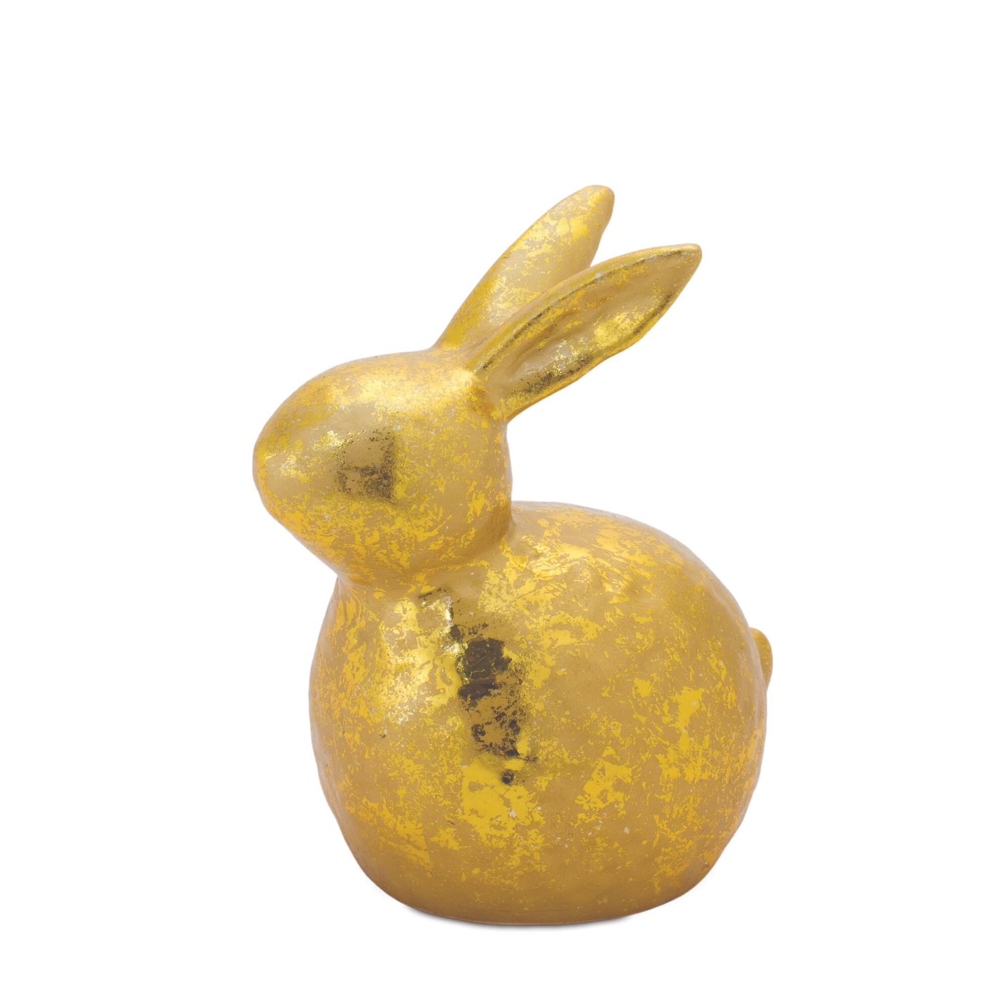 Gold Rabbit D&#xE9;cor Set