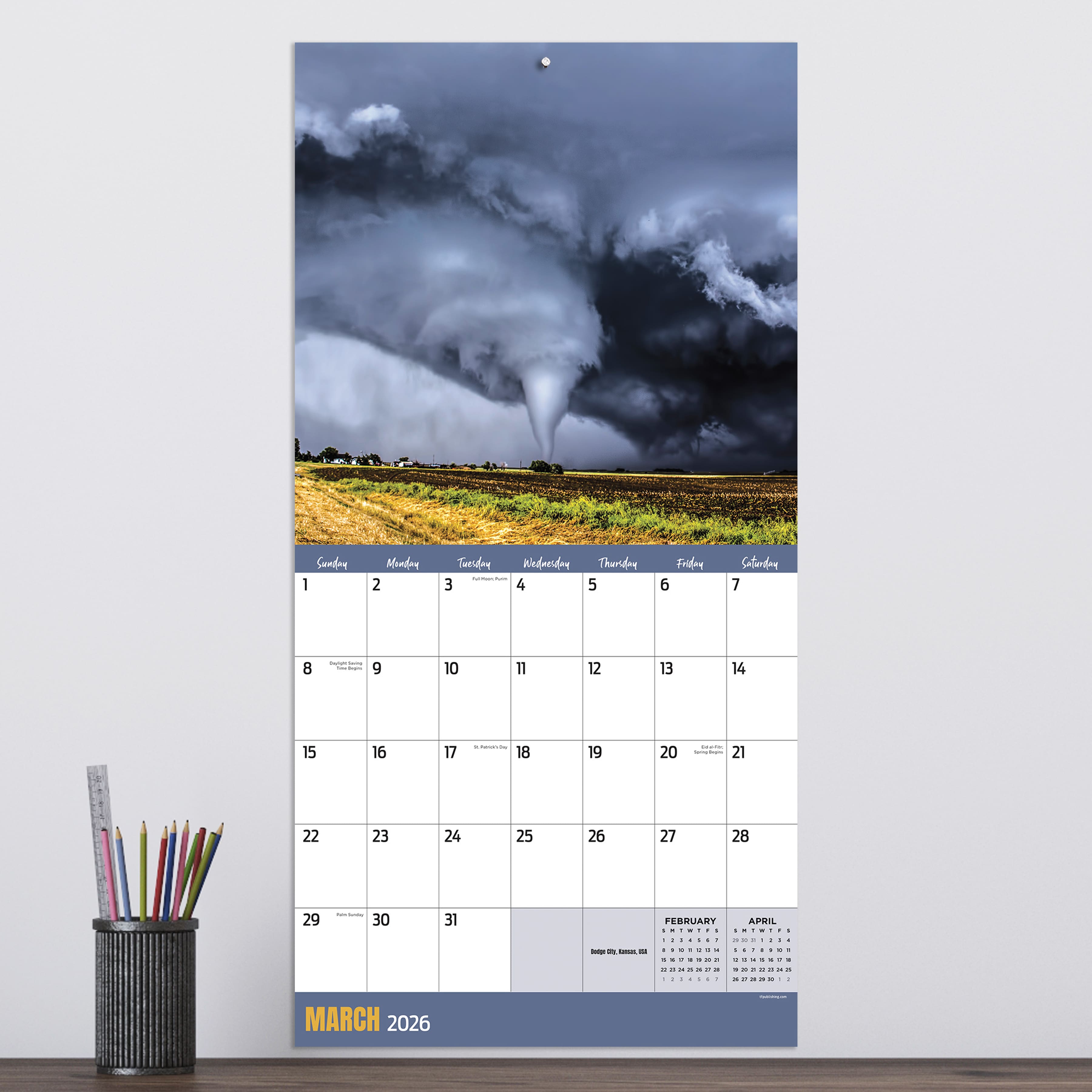 2026 Weather Wall Calendar