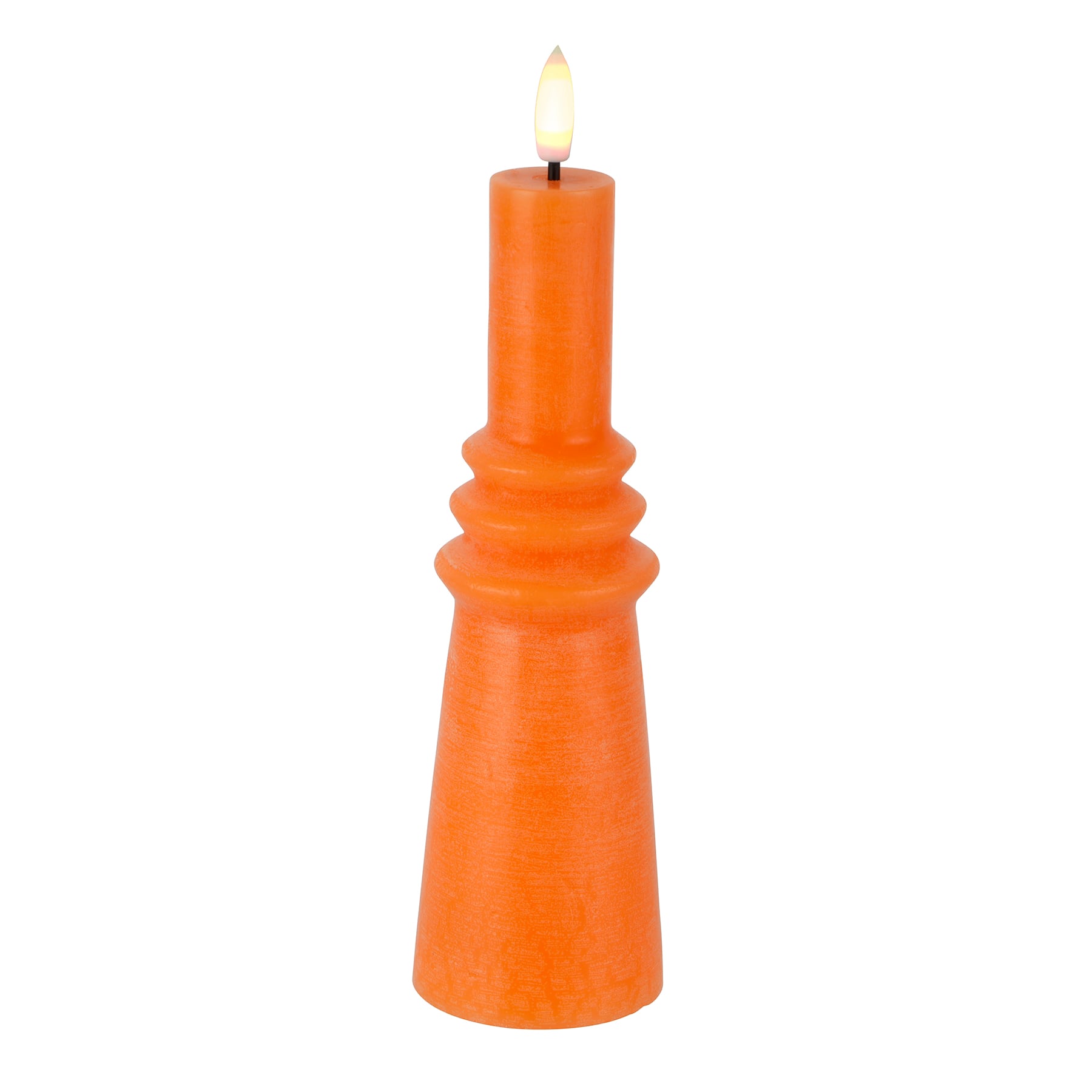 8&#x22; Rustic Taper LED Wax Candle by Ashland&#xAE;