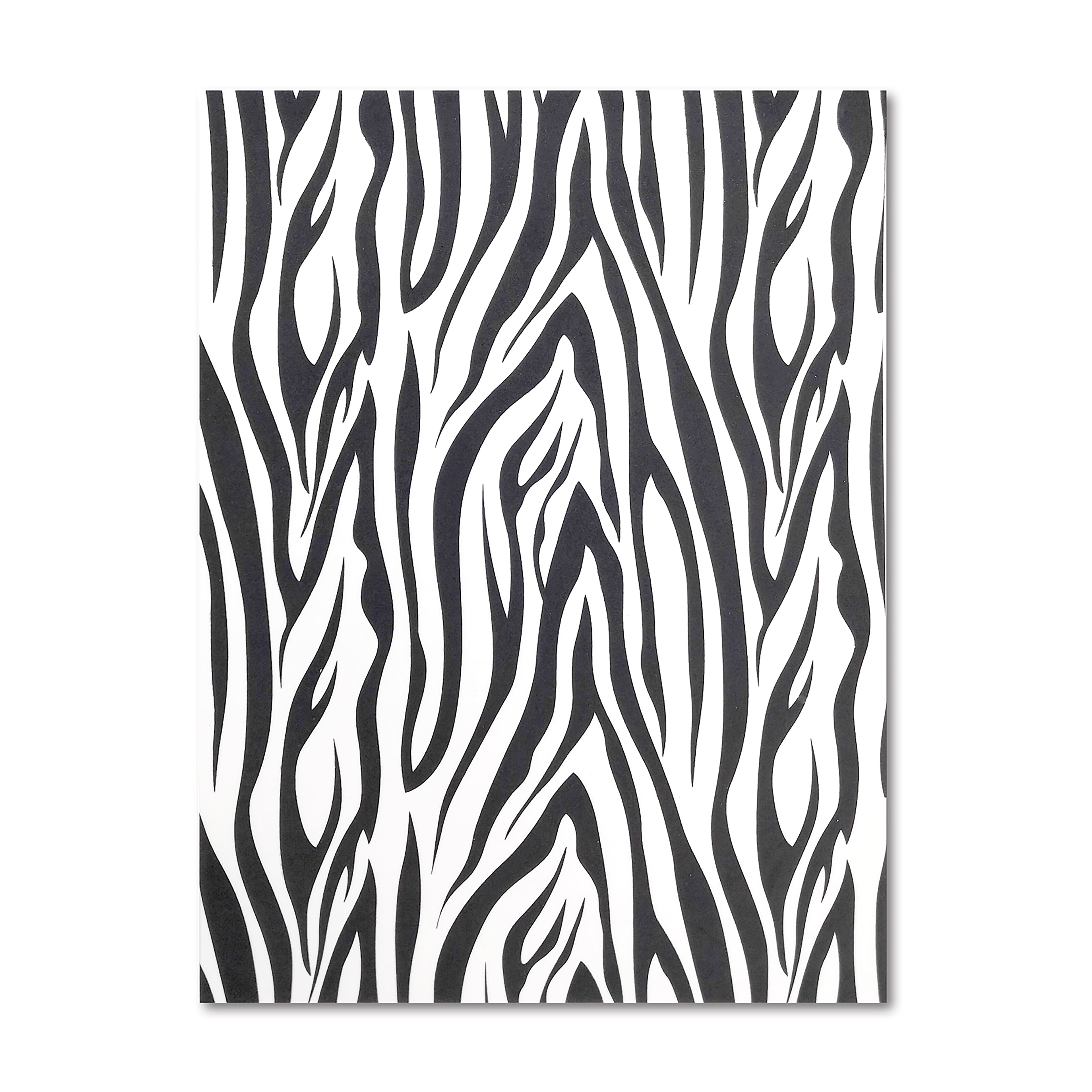 20 Pack: 9" x 12" Zebra Print Foam Sheet by Creatology™