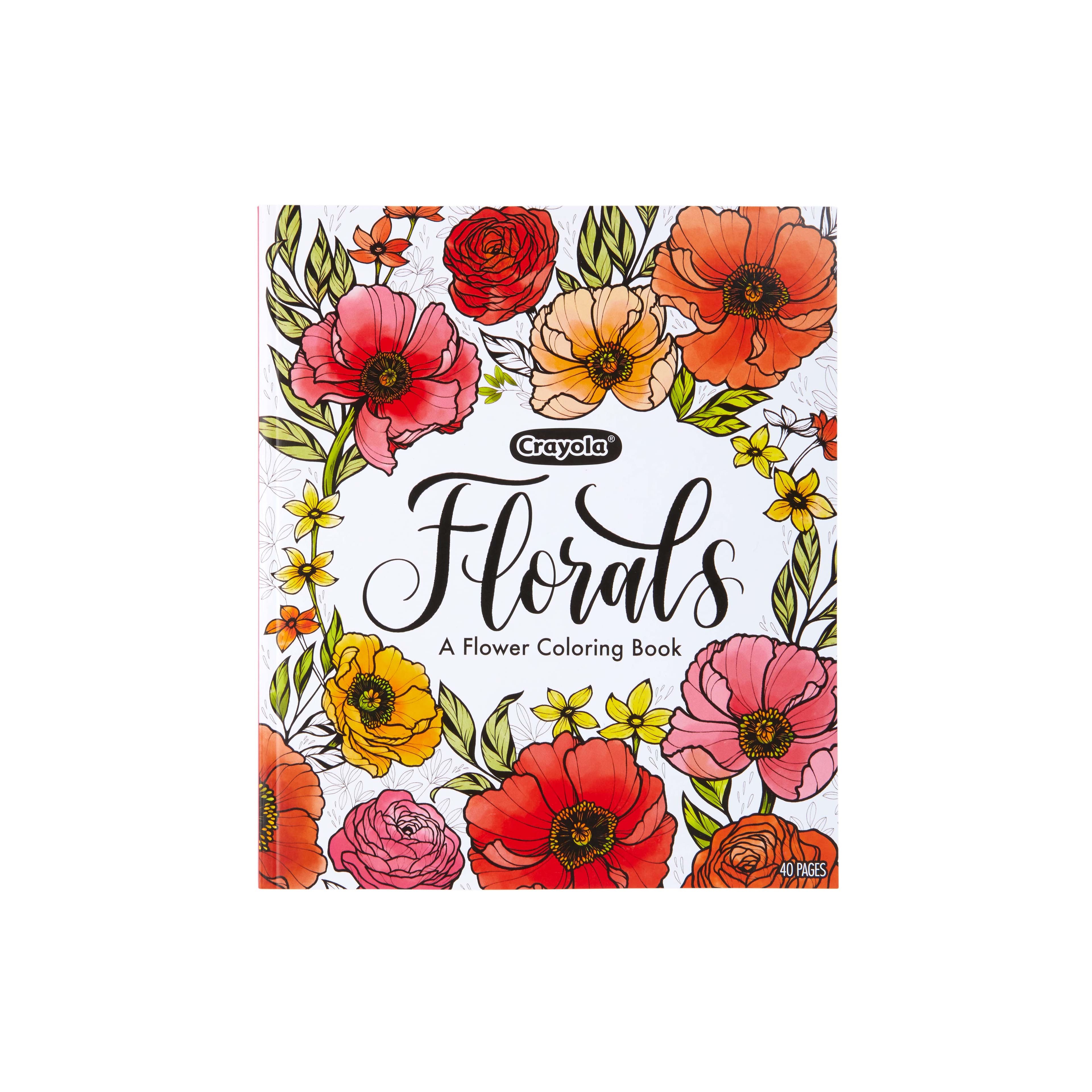 Crayola&#xAE; Florals Coloring Book