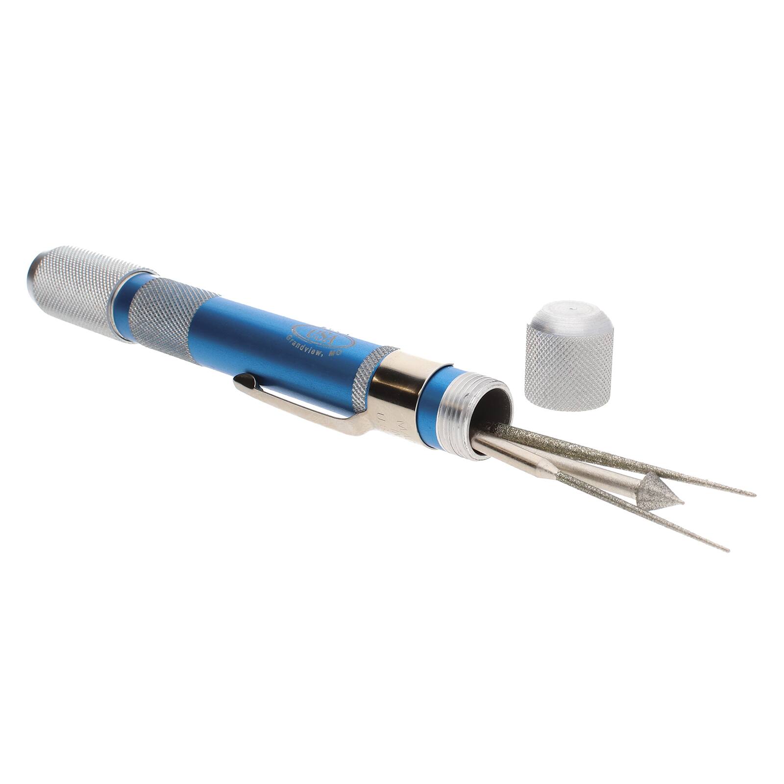 The Beadsmith® Deluxe Diamond Coated Bead Reamer Set