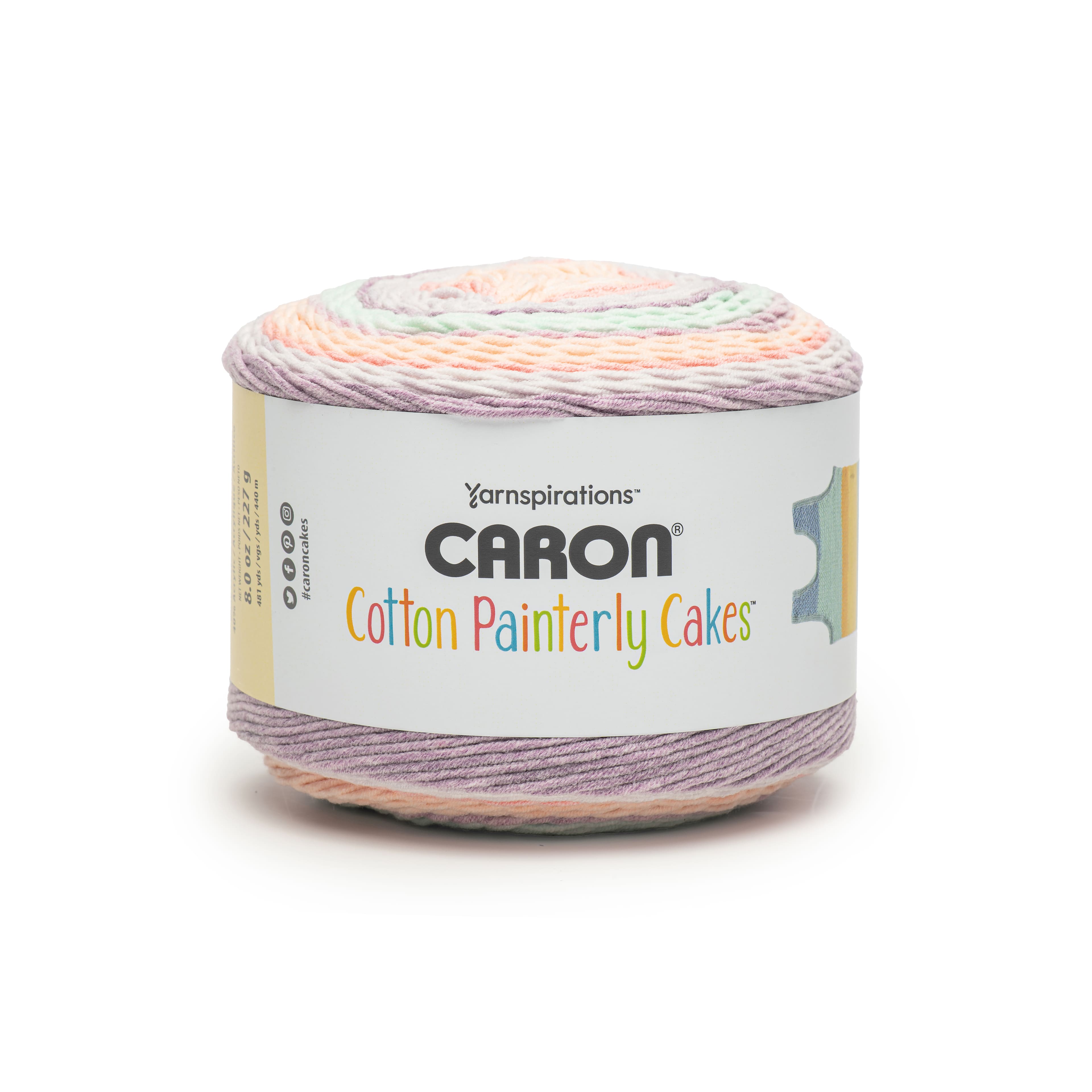 Caron&#xAE; Cotton Painterly Cakes&#x2122; Yarn