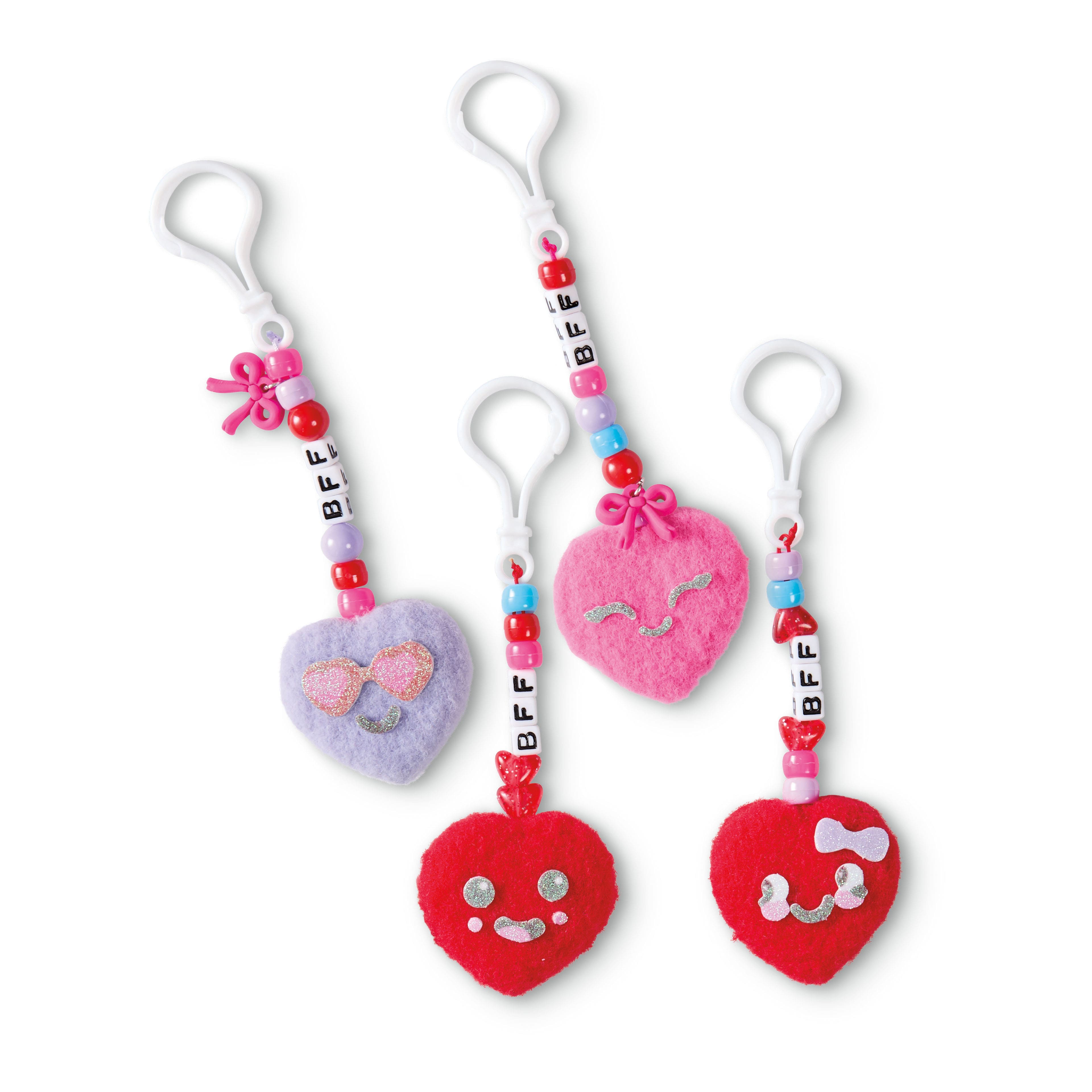 Valentine's Day Make Your Own Heart Keychain Kit by Creatology