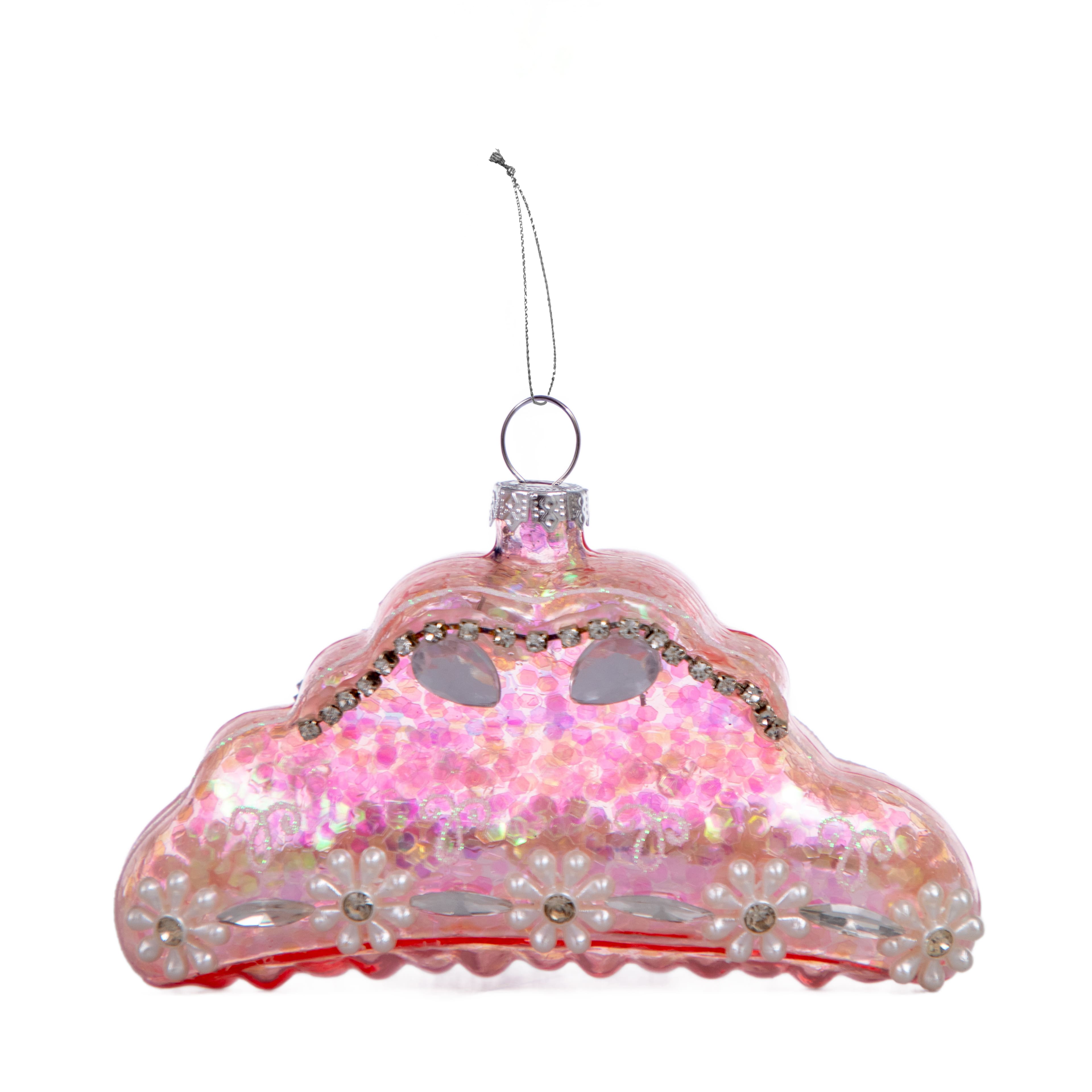 4.5&#x22; Claw Clip Glass Ornament by Ashland&#xAE;