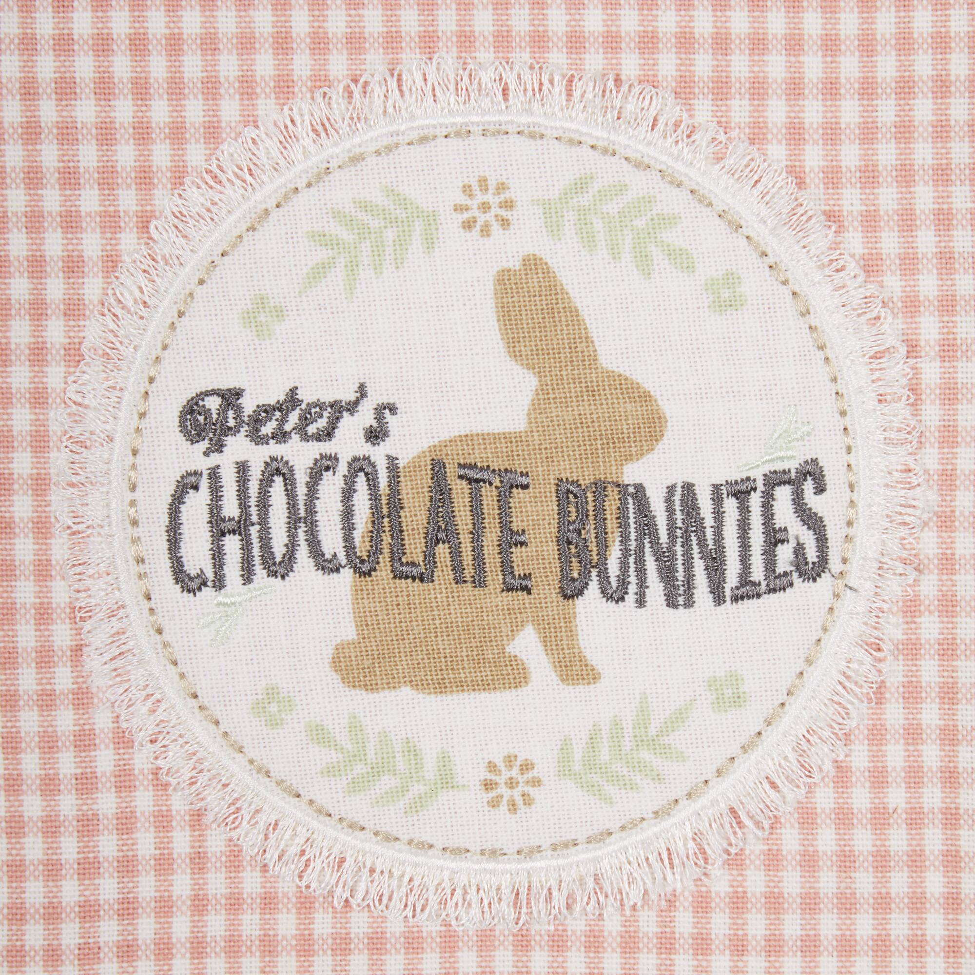 DII® Easter Market Embellished Dishtowel Set