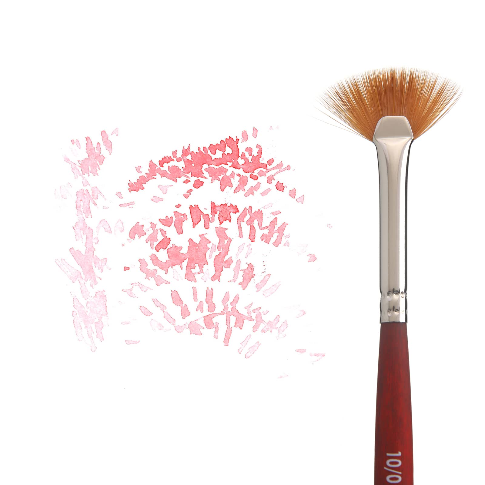 12 Pack: Princeton™ Velvetouch™ Series 3950 Fan Brush, 10/0