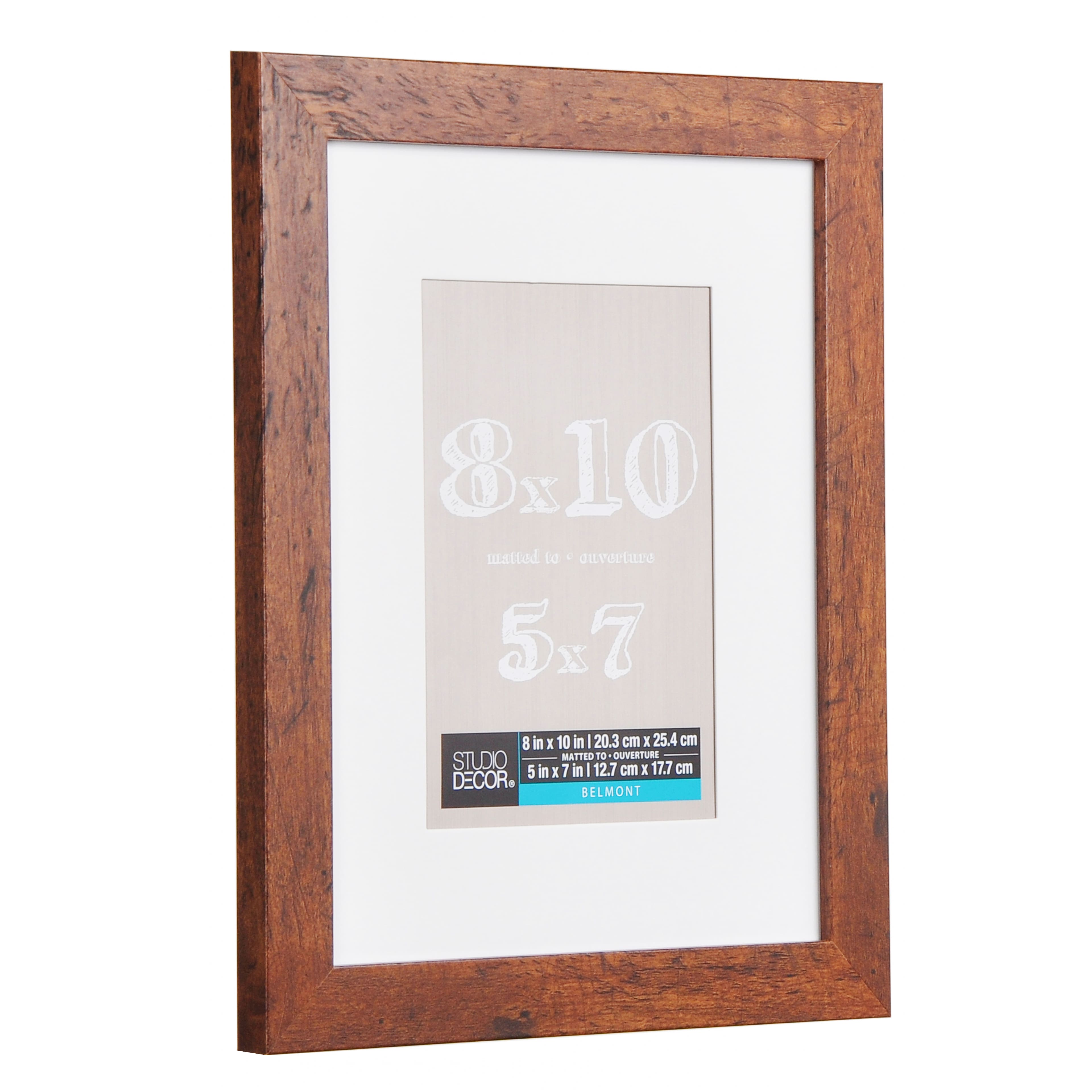 8 Pack: Honey Belmont Frame with Mat by Studio Décor®