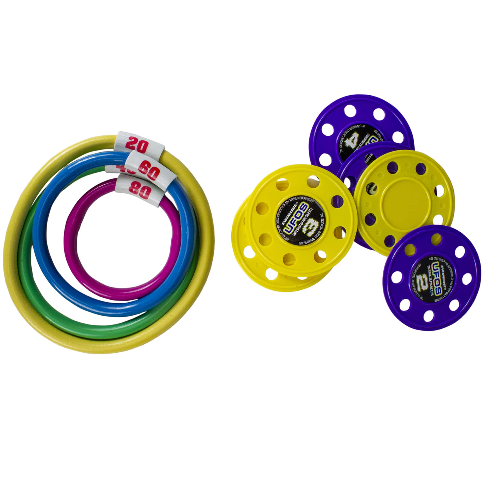 Swim Central 4-in-1 Fun Pack Swimming Pool Game Set