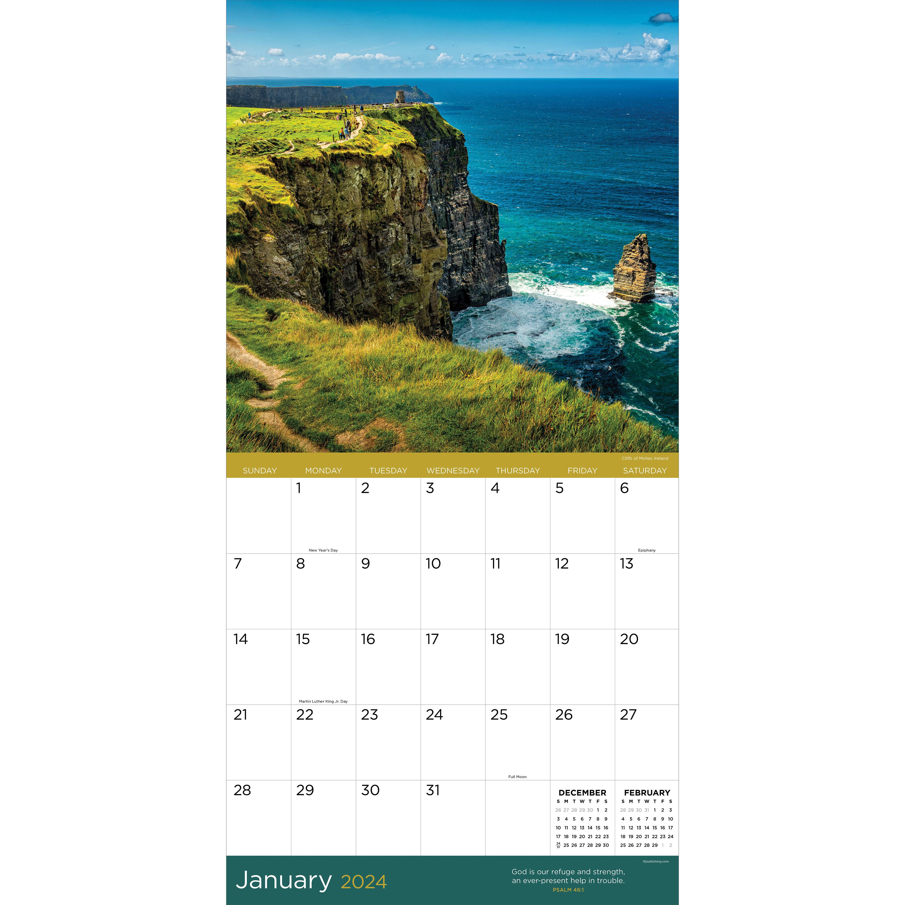 TF Publishing Paths to God Wall Calendar