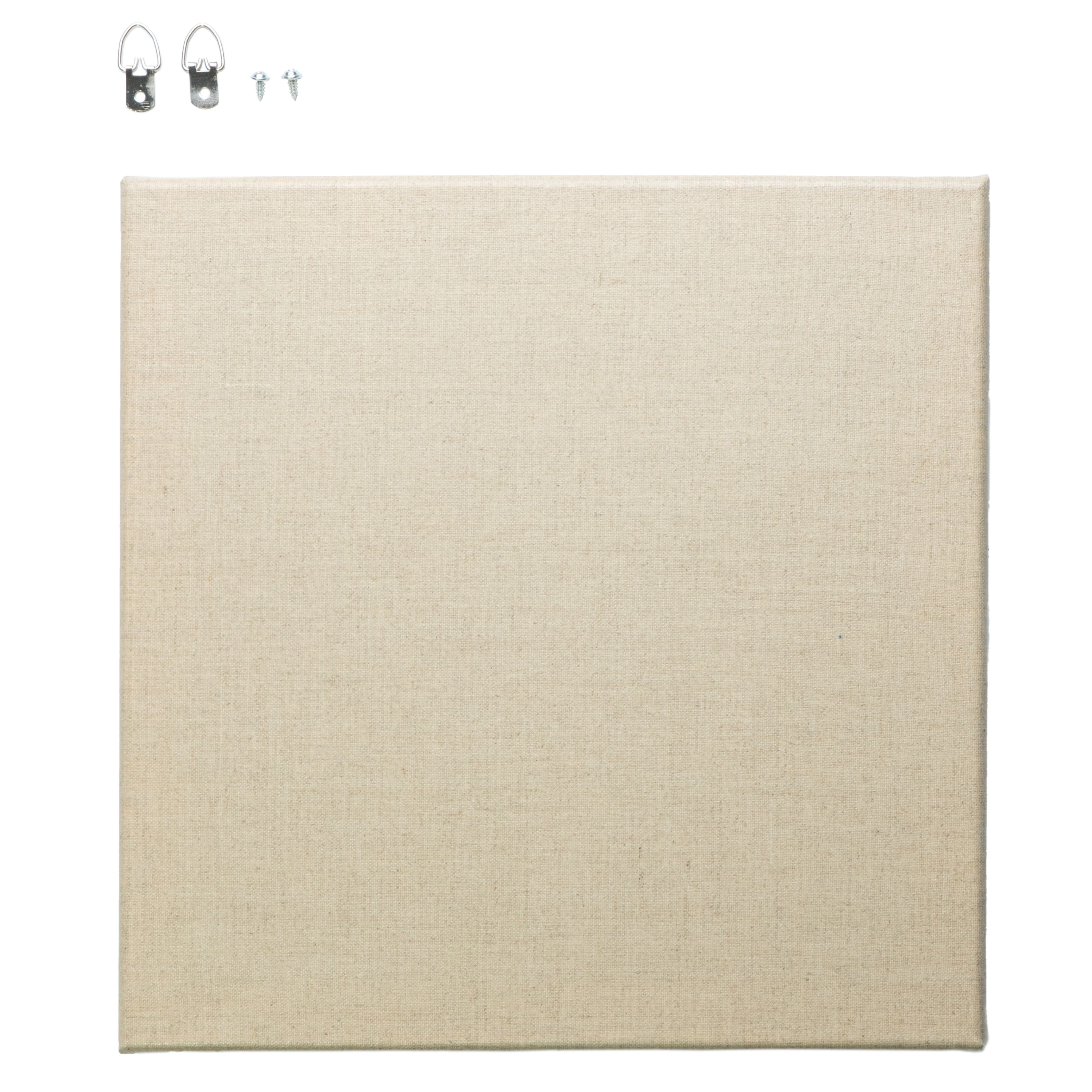 Wexel Art Beige Linen Gesso Primed Canvas