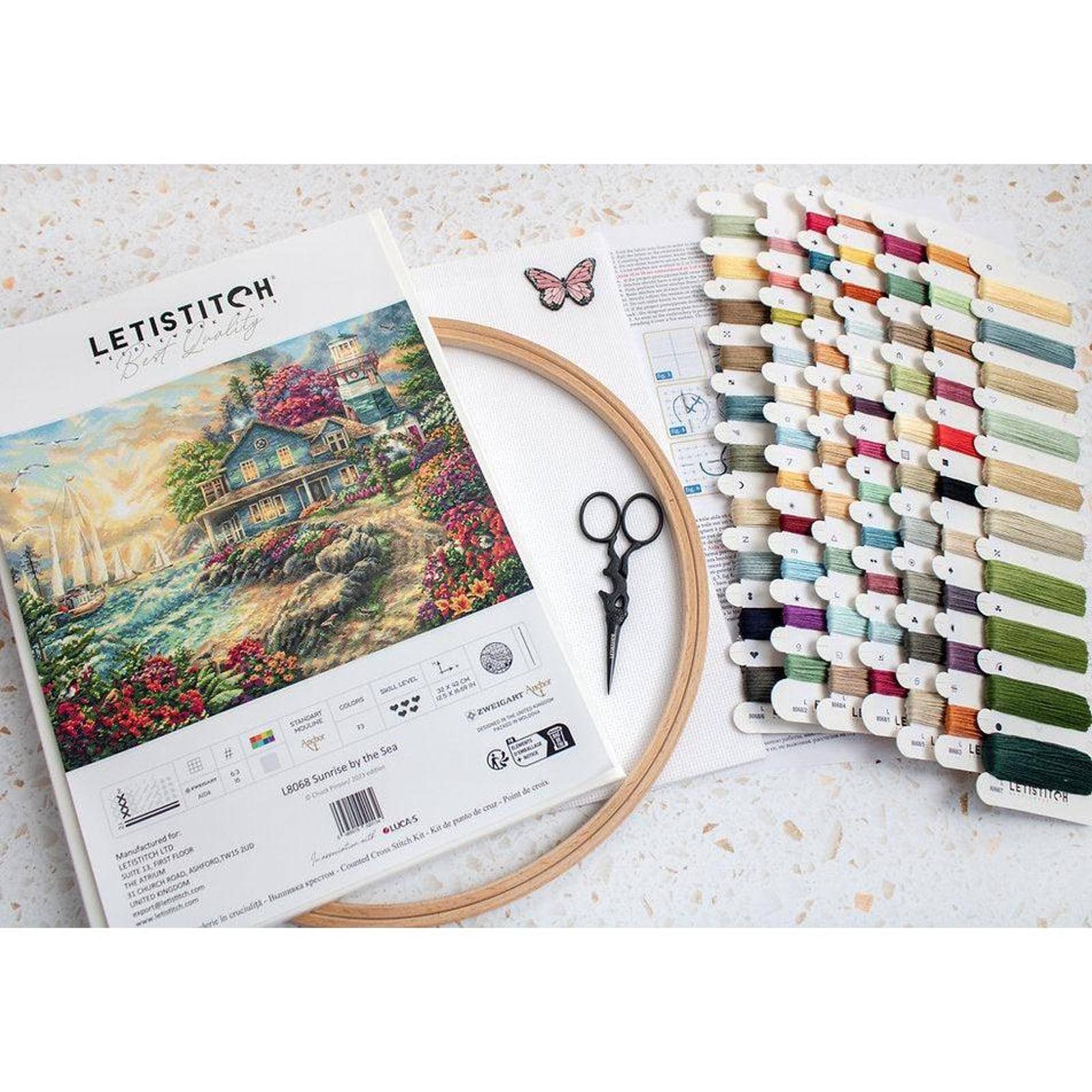 Sunrise Cross store stitch kit NEW