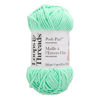 Posh Purl™ Yarn by Loops & Threads® image