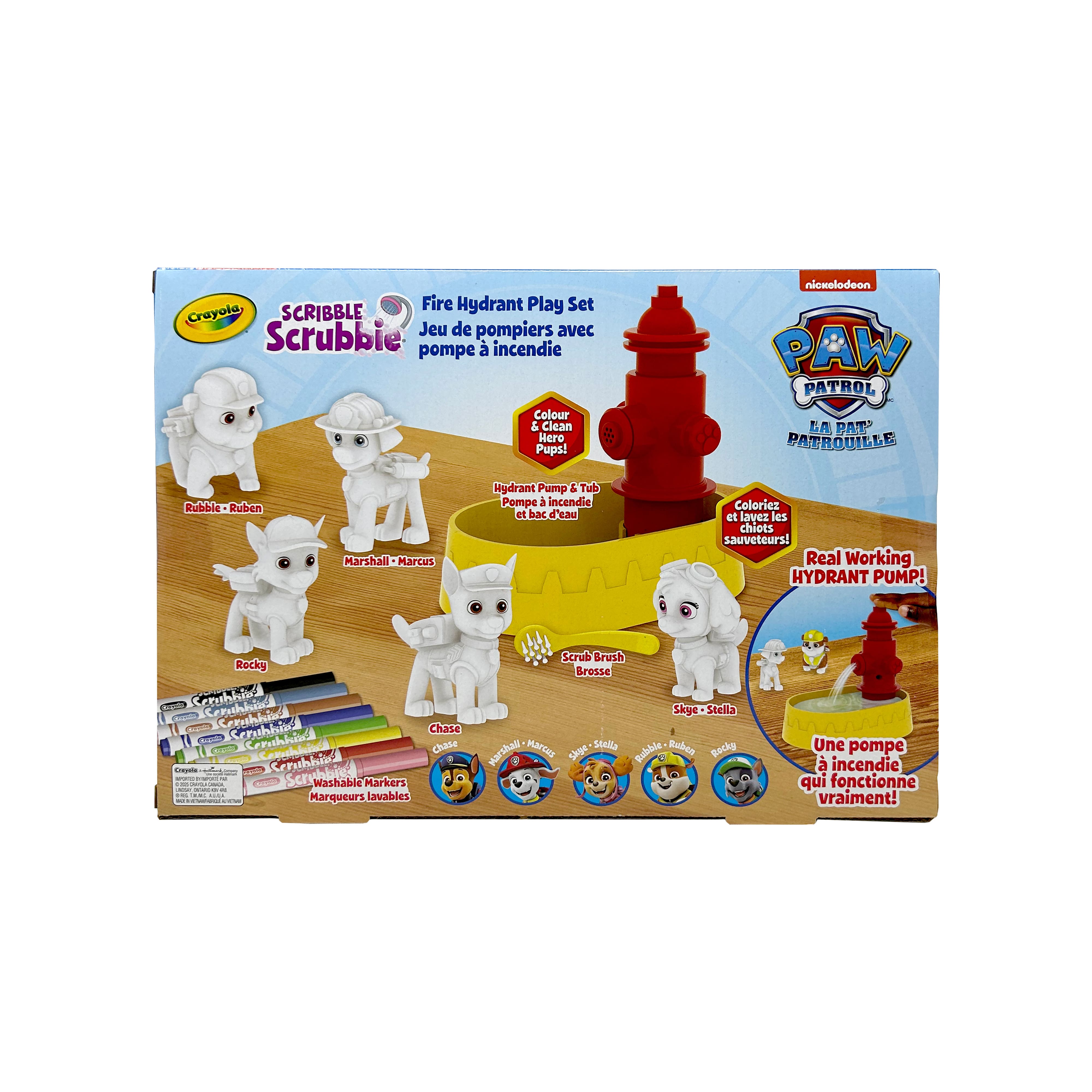 Crayola® PAW Patrol™ Scribble Scrubbie Fire Hydrant Play Set