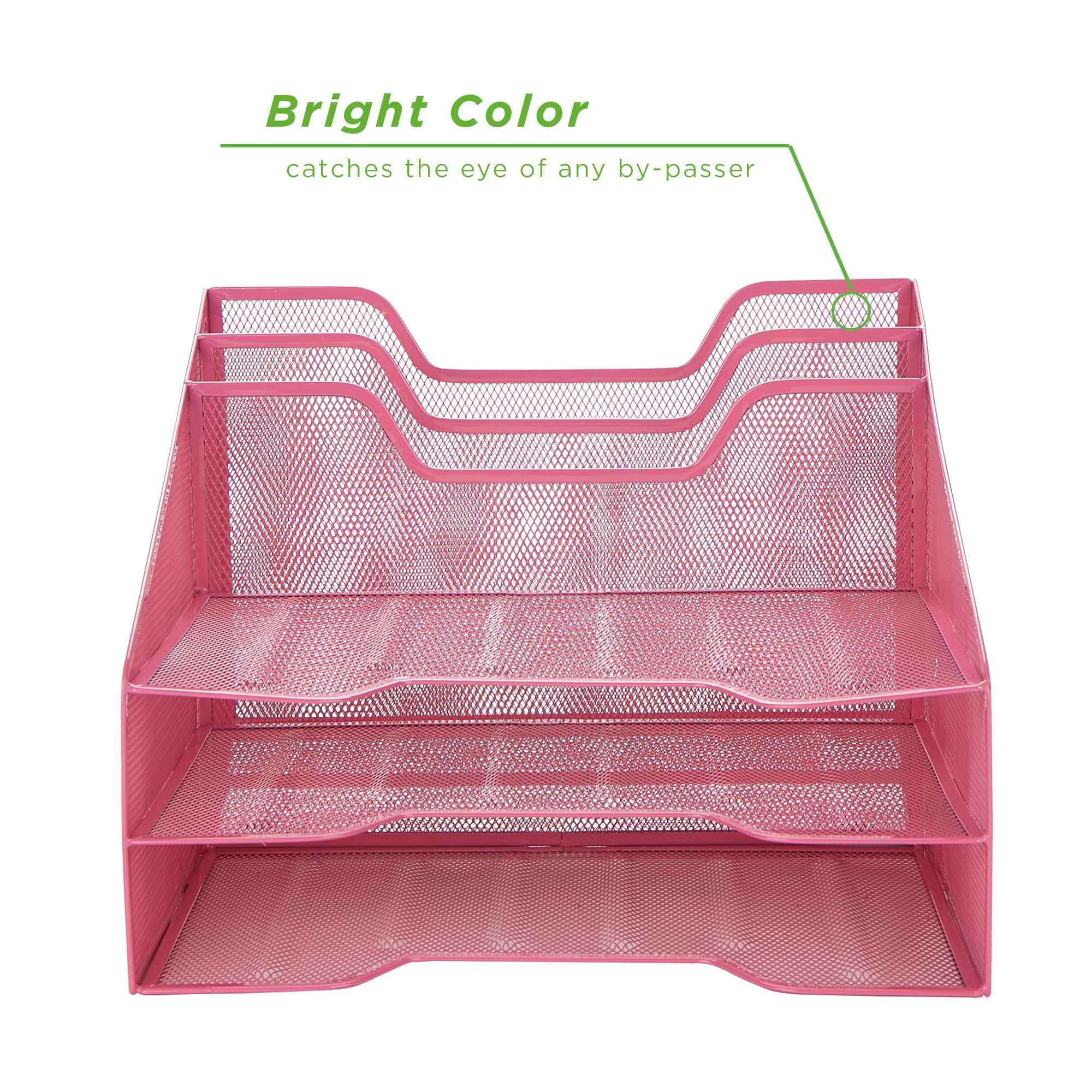 Mind Reader 5-Compartment Desk Organizer