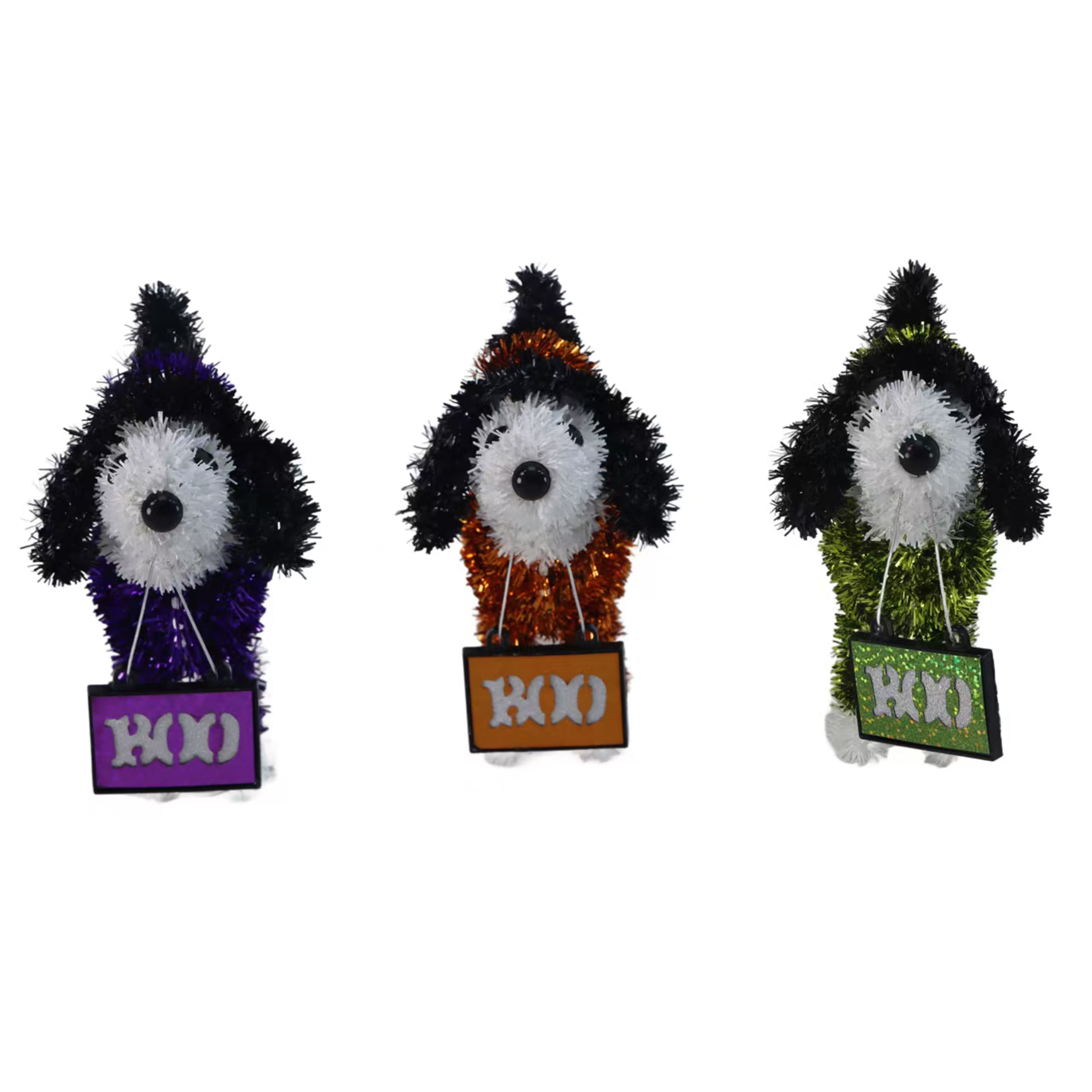 Assorted 7&#x22; Halloween Tinsel Dog, 1pc. by Ashland&#xAE;