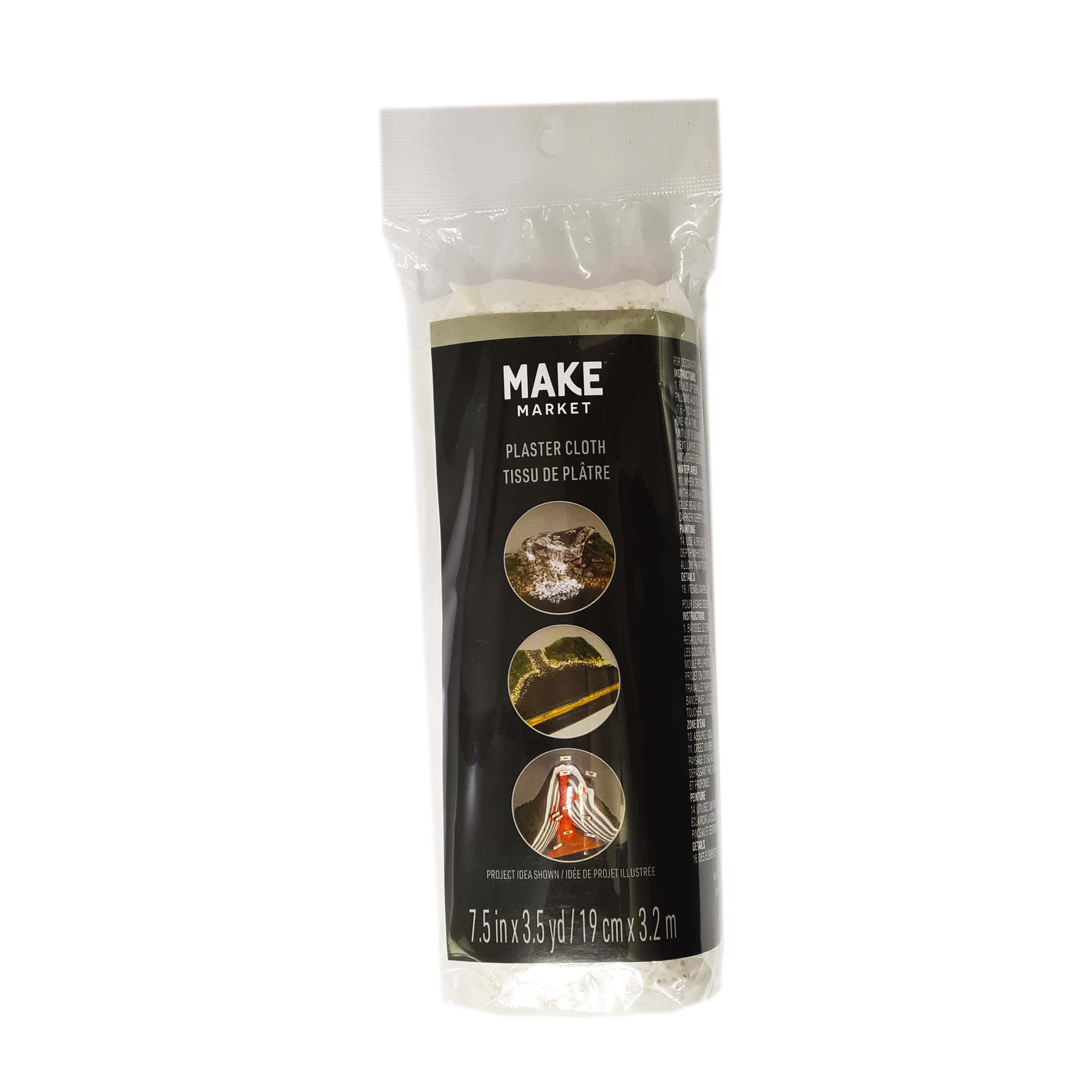 7.5&#x22; x 3.5yd. Diorama Plaster Cloth Roll by Make Market&#xAE;