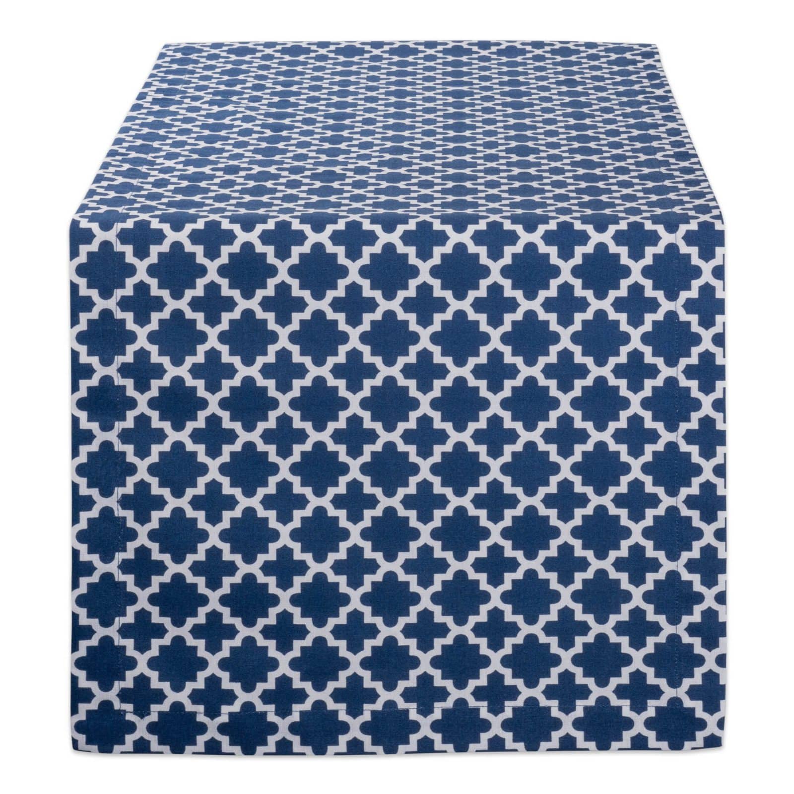 DII® 72" Nautical Blue Lattice Table Runner