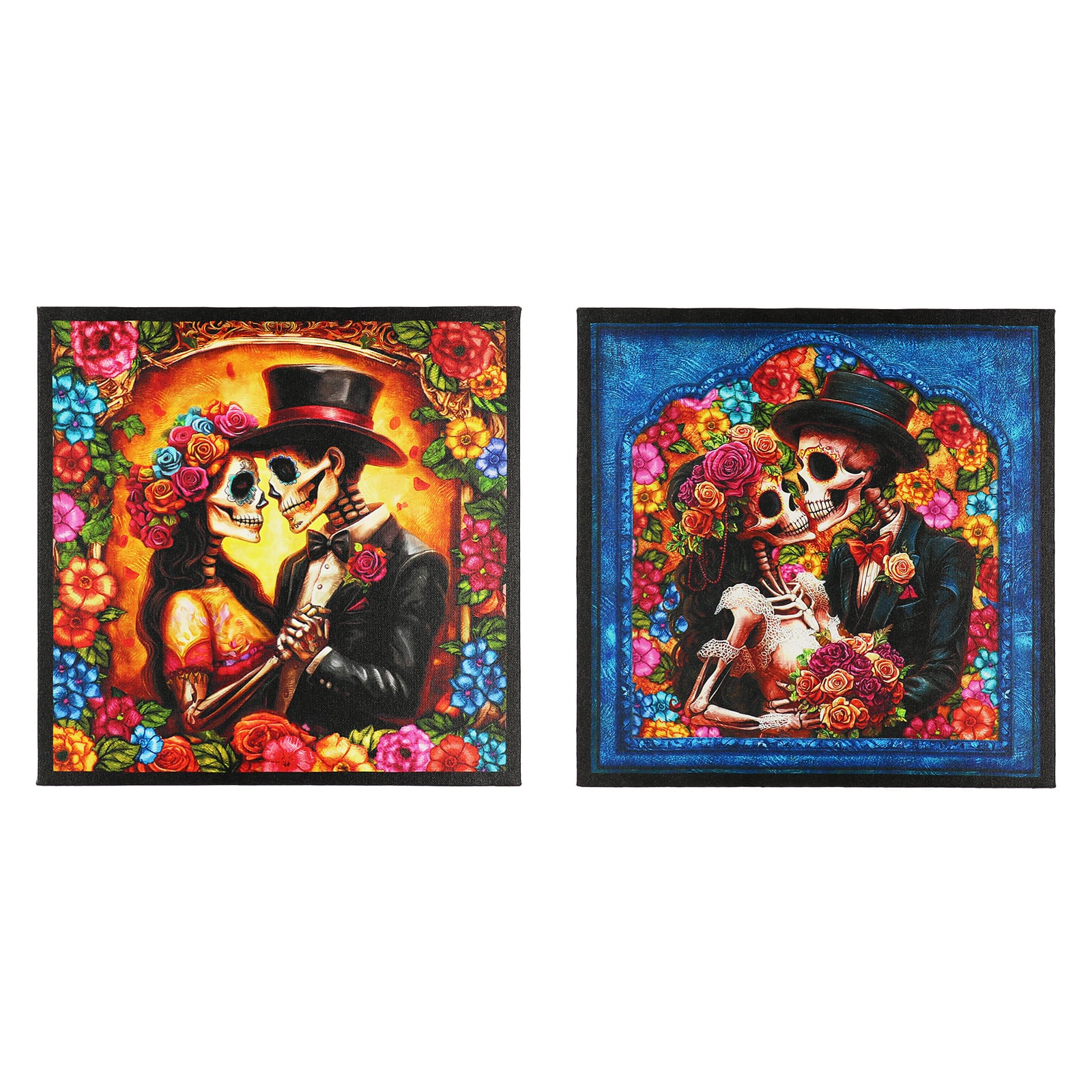 Assorted Day of the Dead Skeleton Couple Wall Décor by Ashland® 1pc.