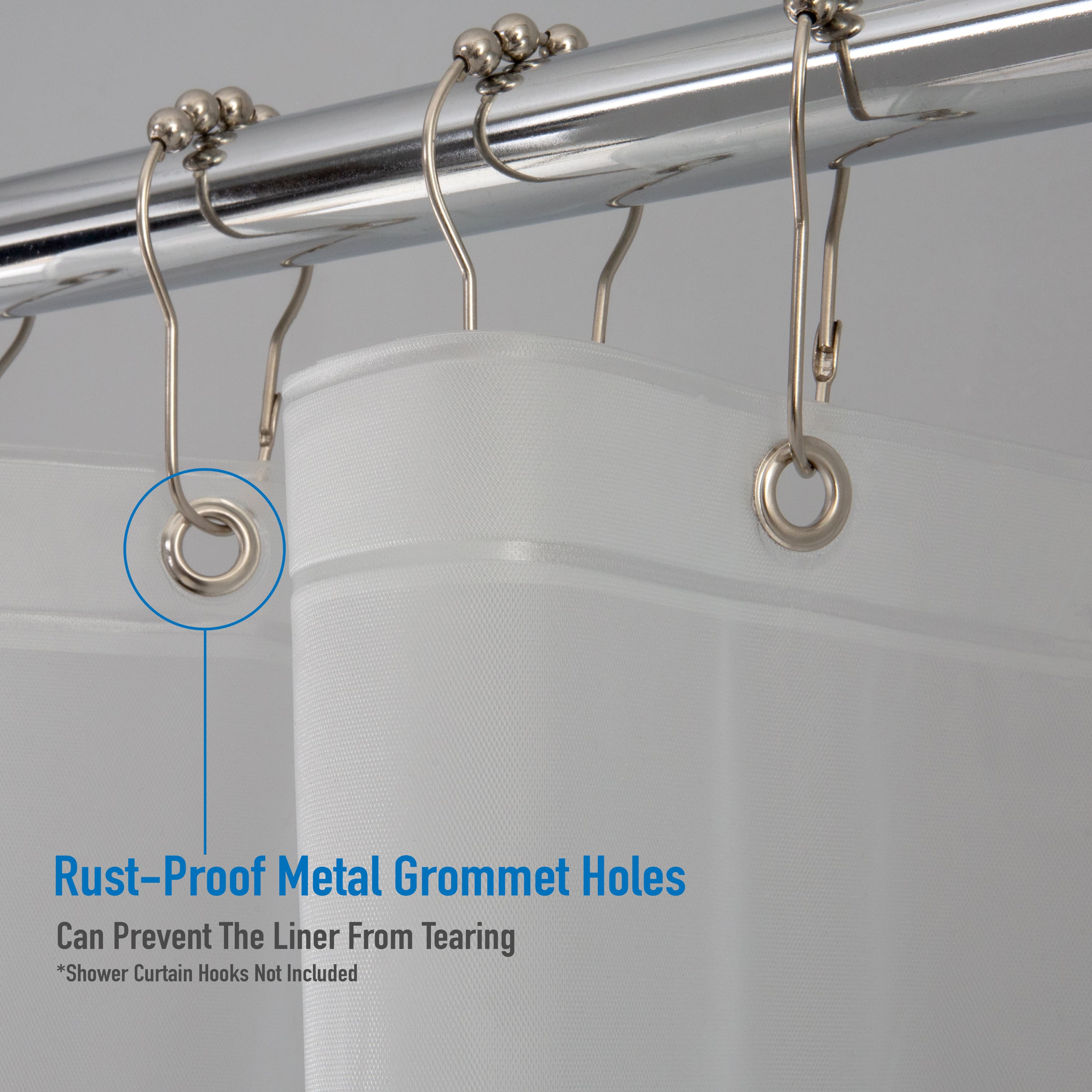 Bath Bliss Splash Guard Shower Liner