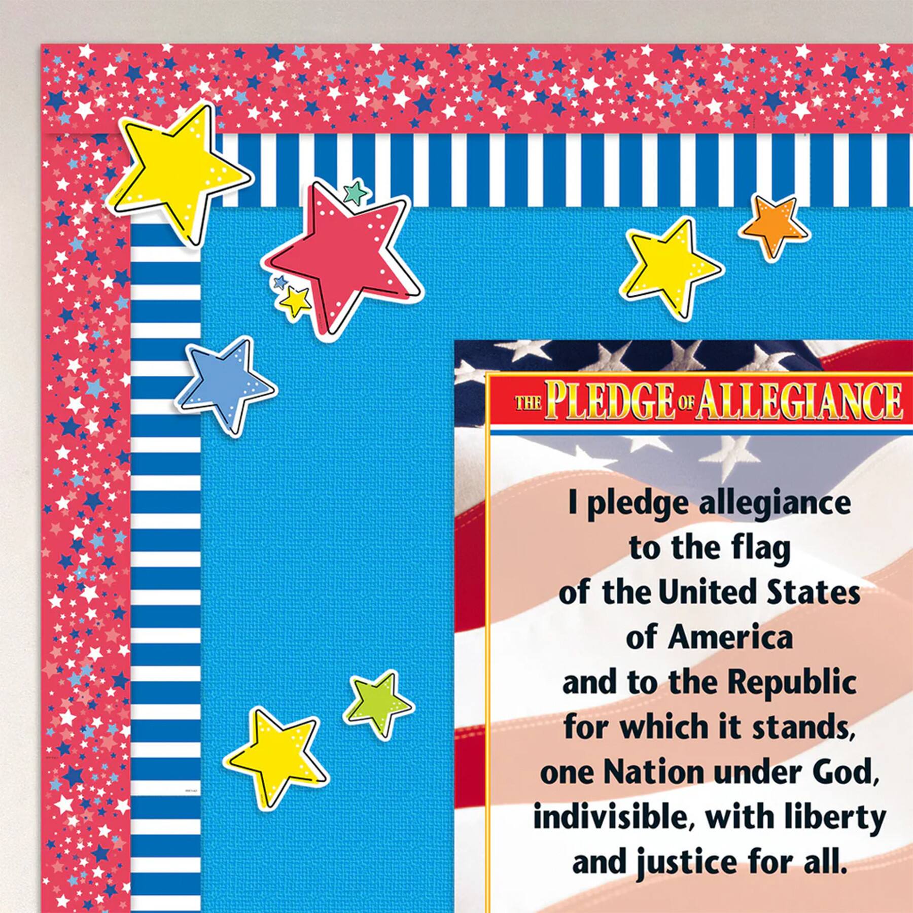 Creative Teaching Press® Core Décor Patriotic Stars EZ Border, 48ft. Per Pack, 3 packs