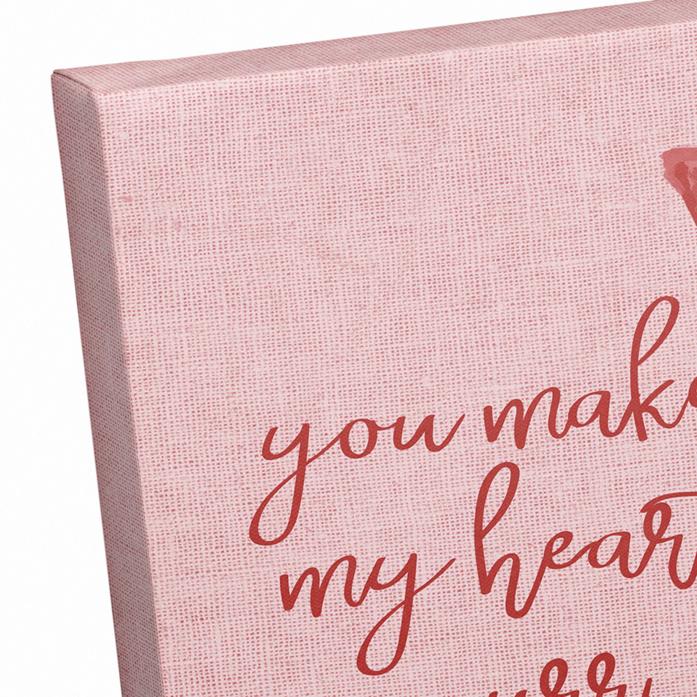 You Make My Heart Purr Canvas Wall Art