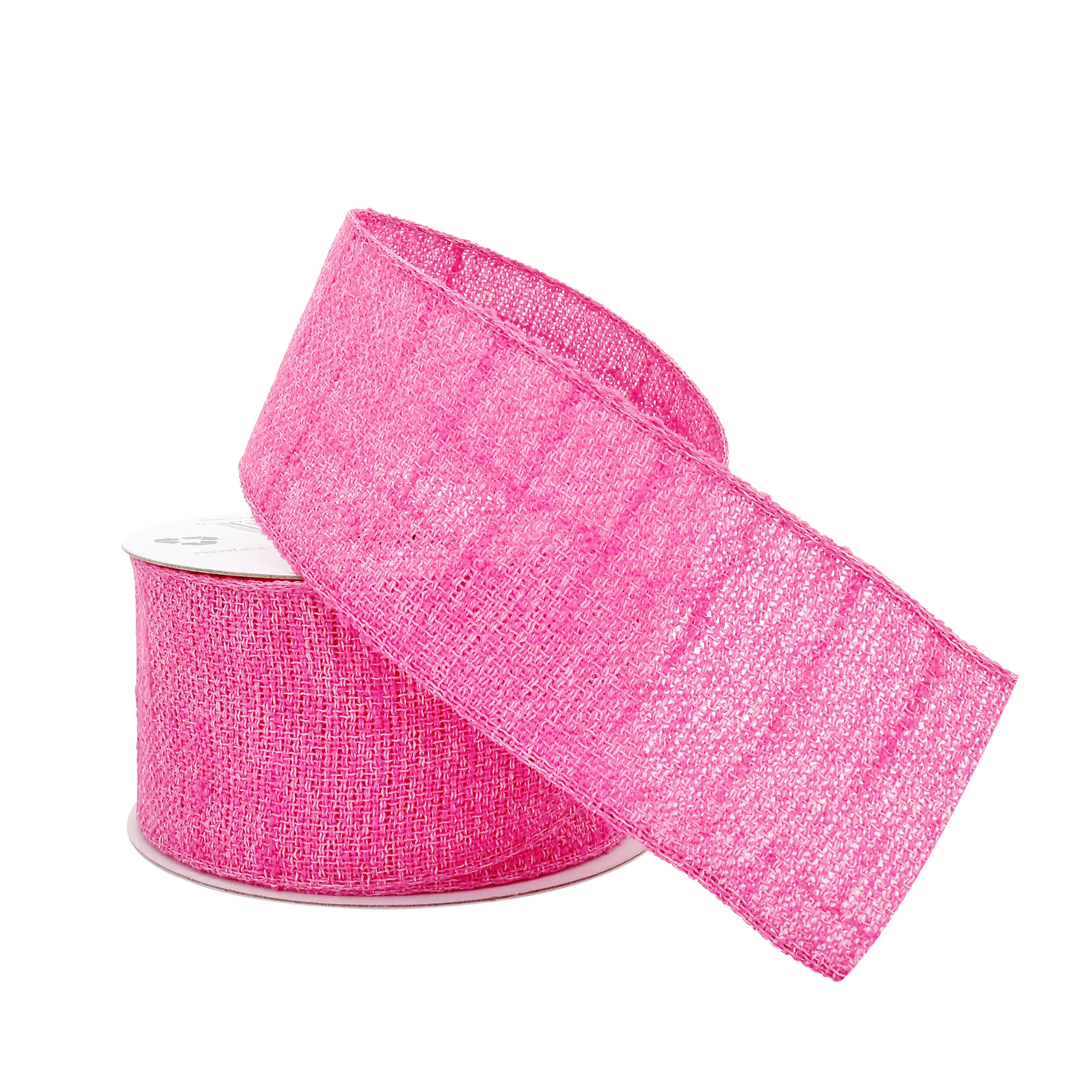 12 Pack: 1.5" x 3yd. Linen Wired Ribbon by Celebrate It™