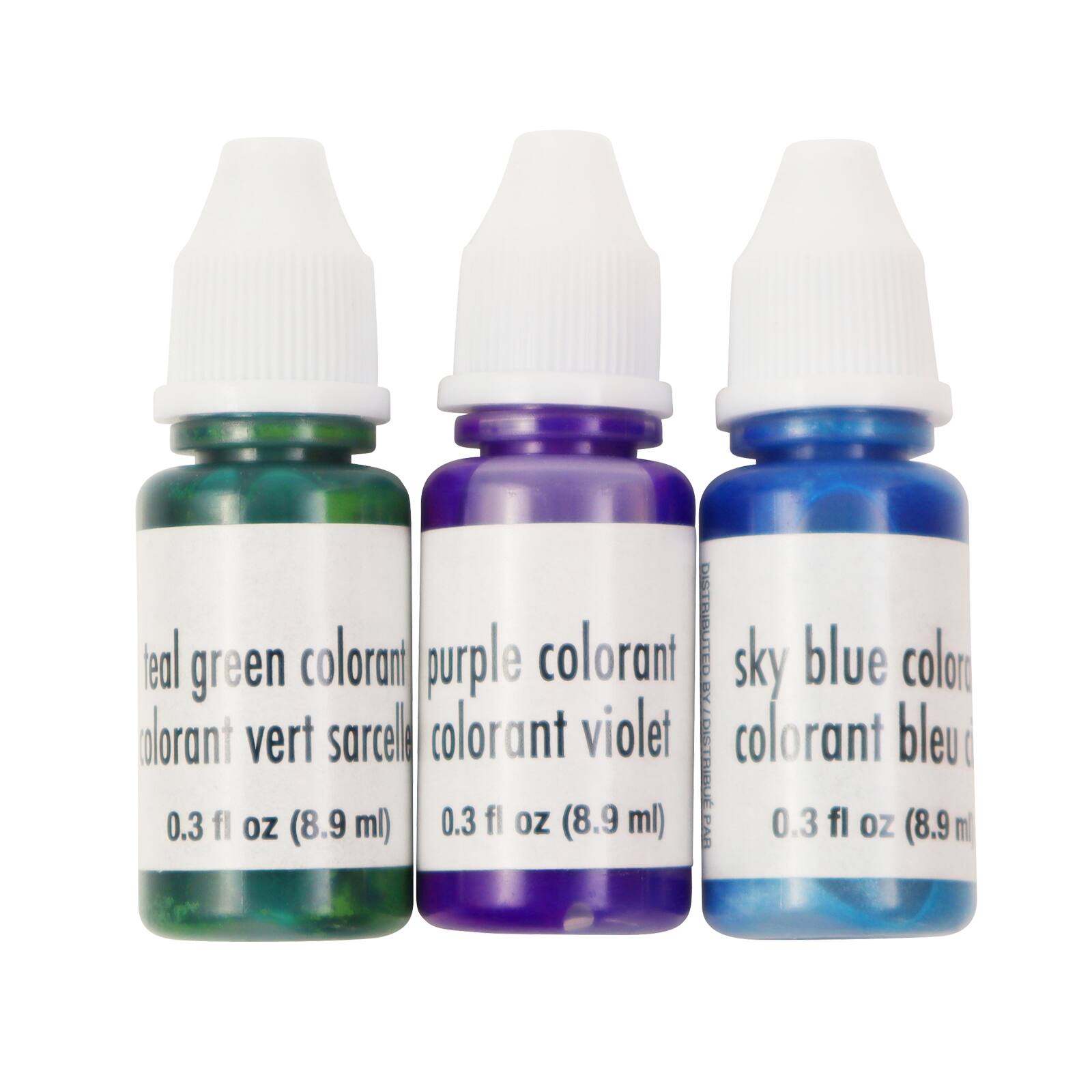 6 Packs: 3 ct. (18 total) Cool Glycerin Soap Colors by Make Market&#xAE;