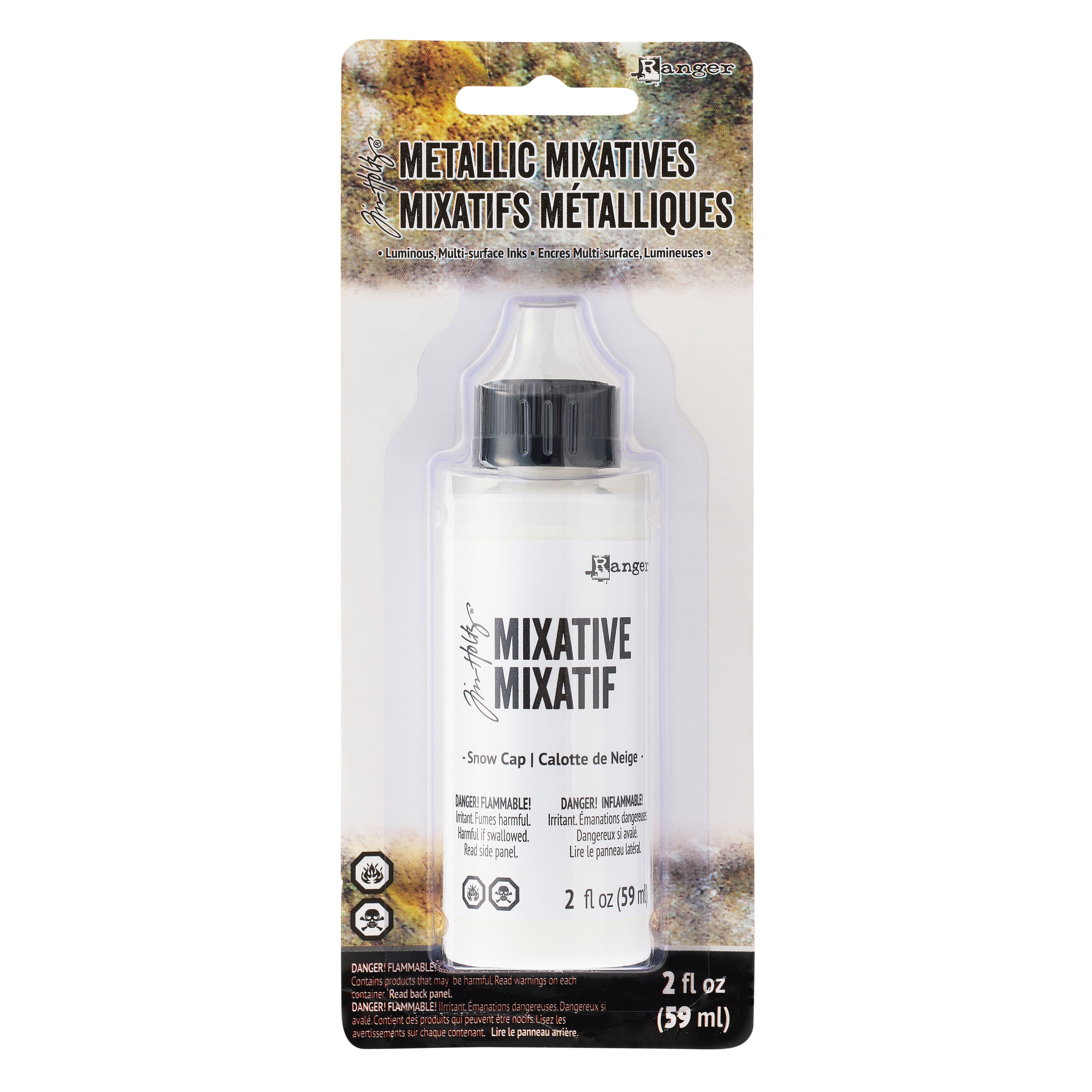 Tim Holtz&#xAE; Metallic Mixatives&#x2122; Snow Cap Mixative