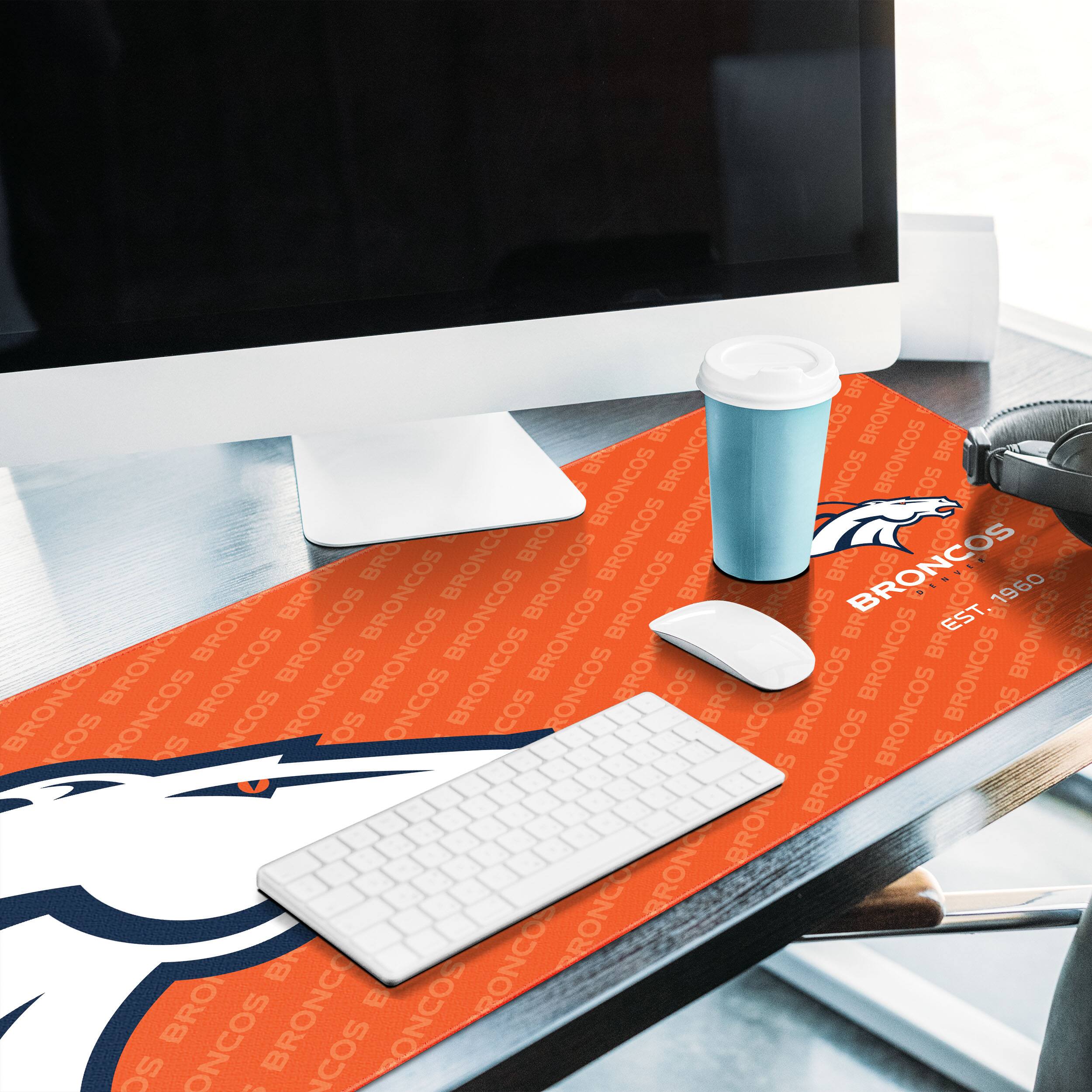 Nfl Denver Broncos Logo Series Desk Pad : Target