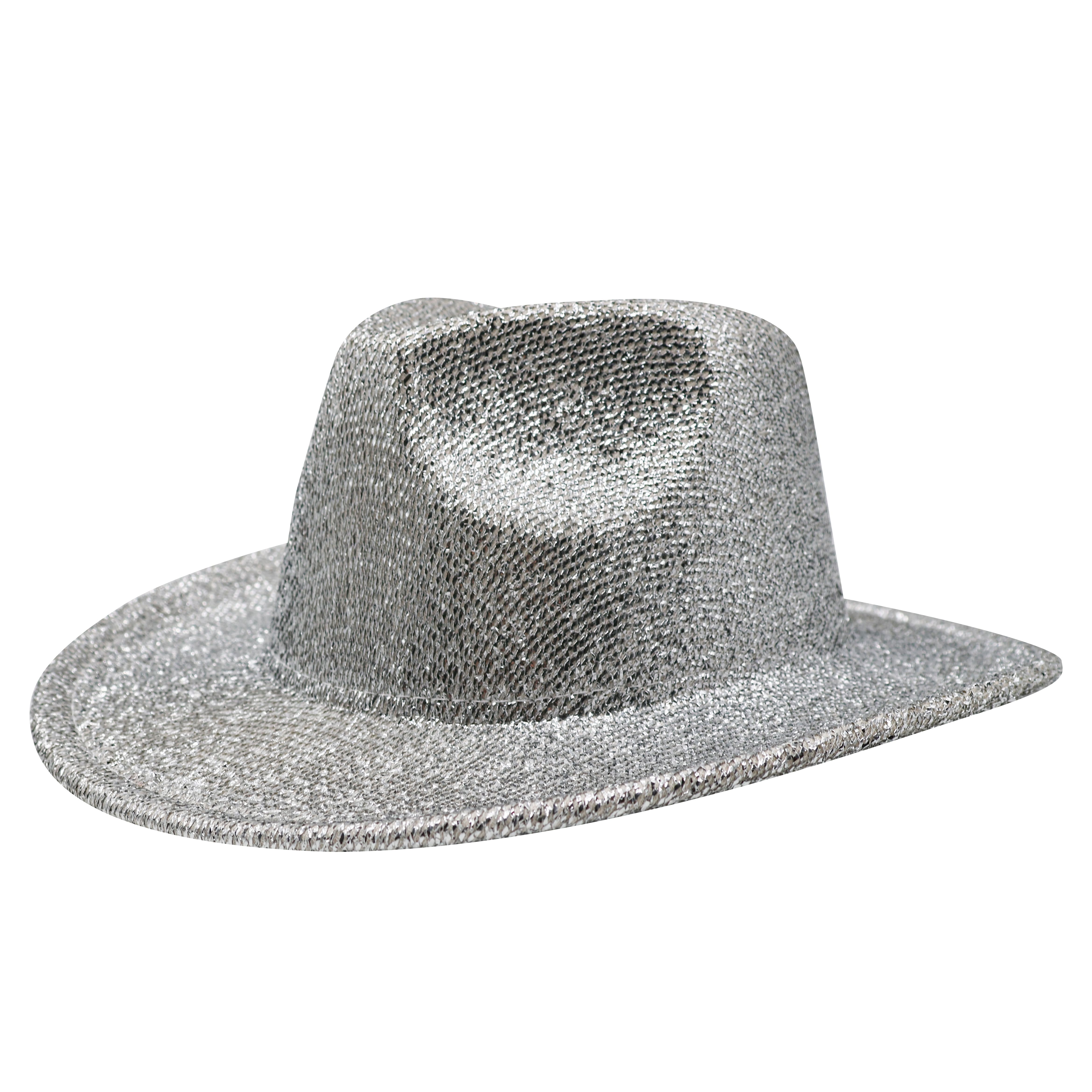 Shiny White Cowboy Hat by Celebrate It&#x2122;