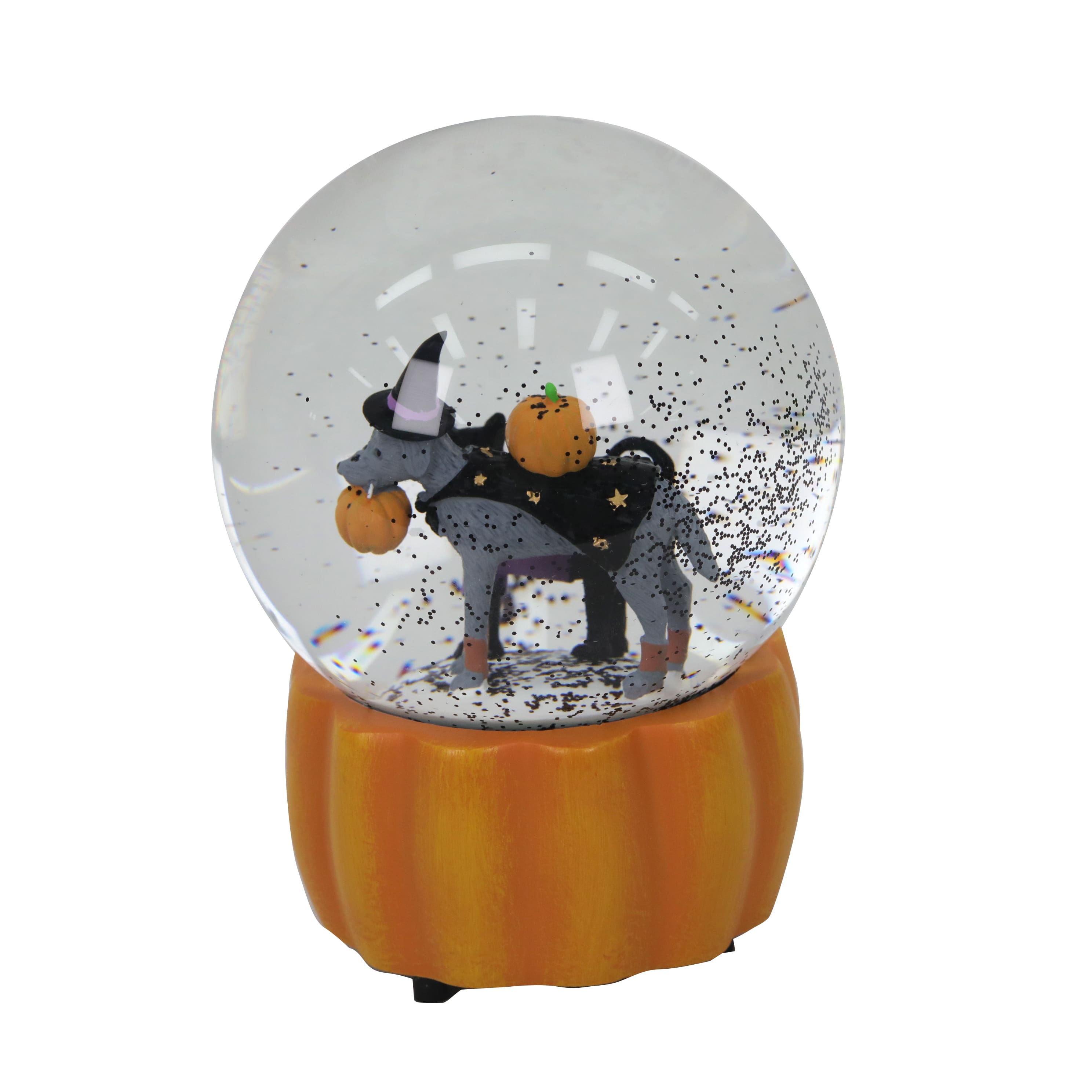 6.25&#x22; Happy Halloween Cat &#x26; Dog Water Globe by Ashland&#xAE;