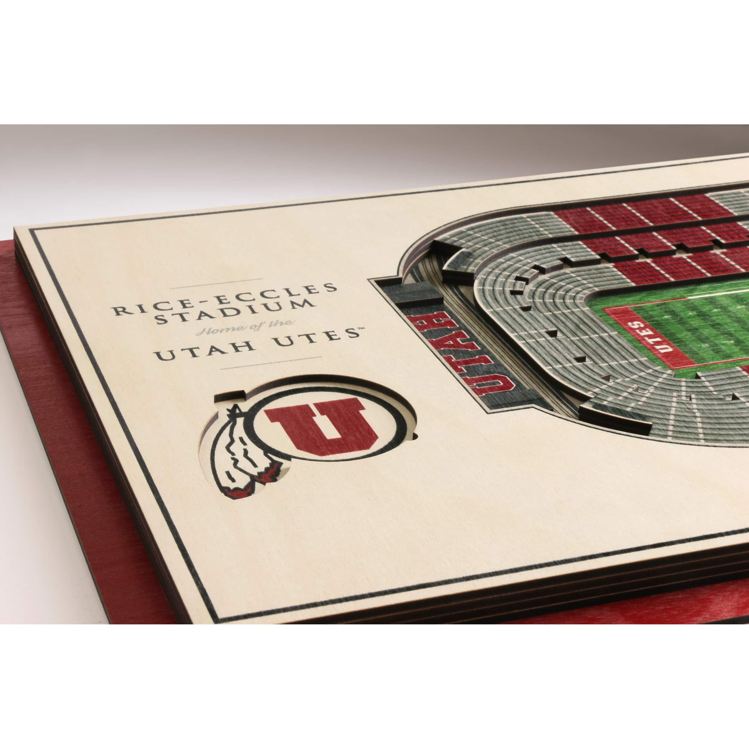 NCAA 5-Layer StadiumView Wall Art