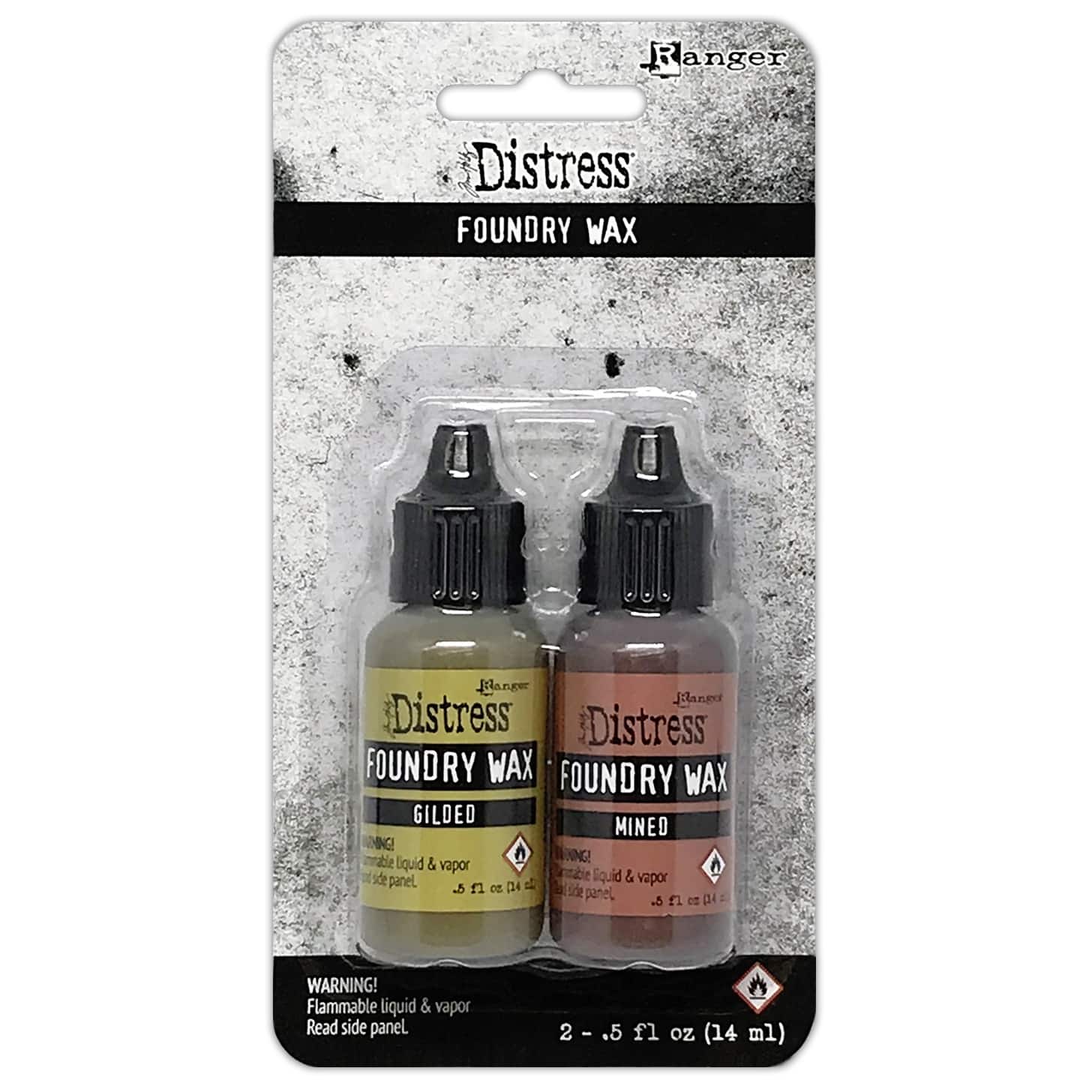 Tim Holtz Distress Foundry Wax Kit-Gilded/Mined